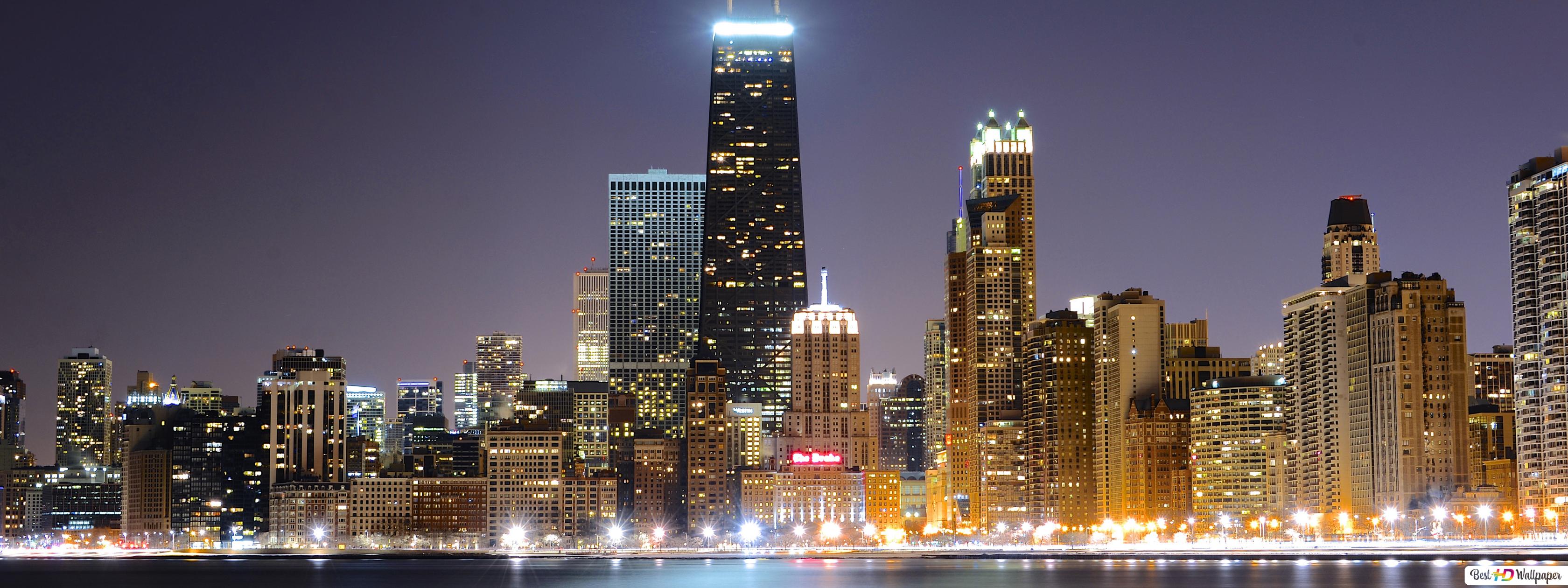 Wallpaper Chicago At Night Wallpapers