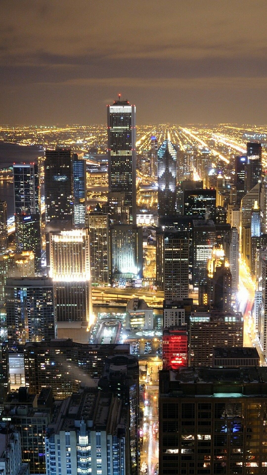 Wallpaper Chicago At Night Wallpapers