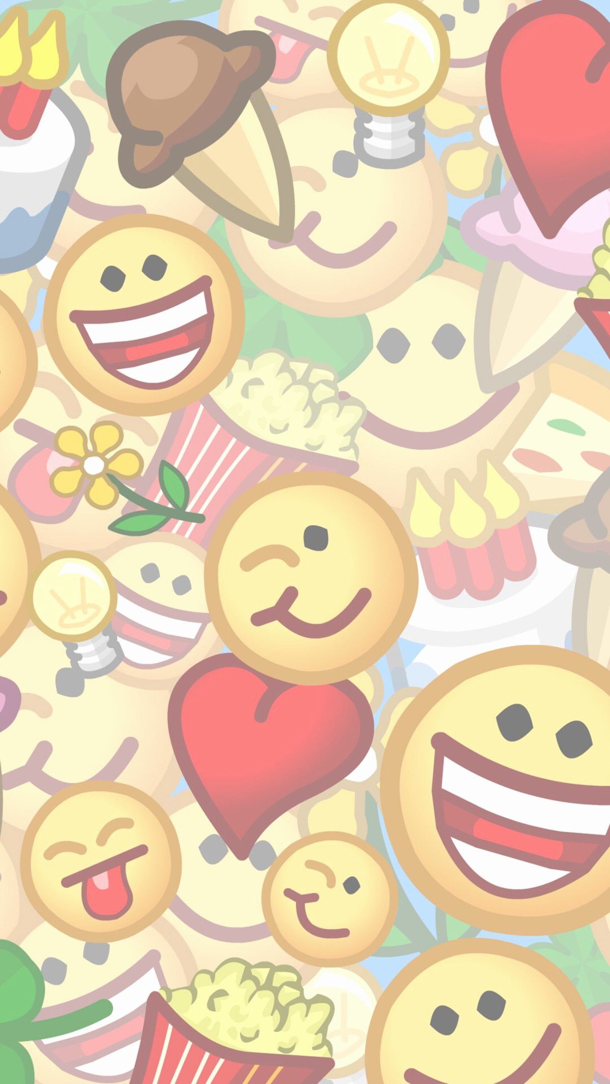 Wallpaper Cute Emoji Wallpapers