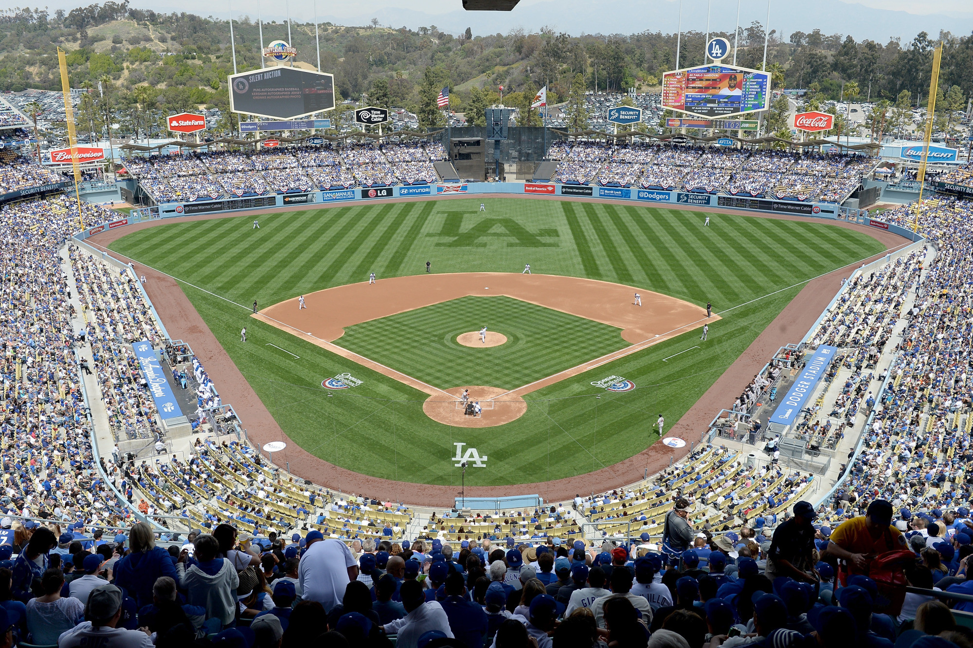 Wallpaper Dodger Stadium Wallpapers