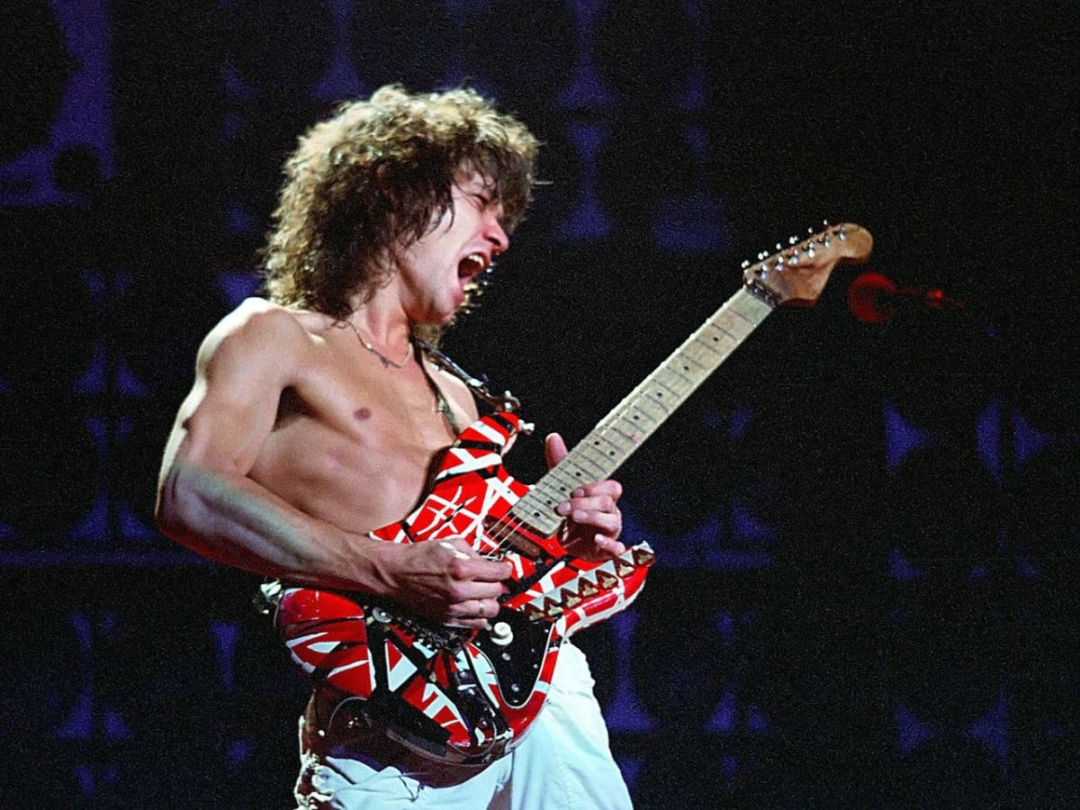 Wallpaper Eddie Van Halen Frankenstrat Wallpapers