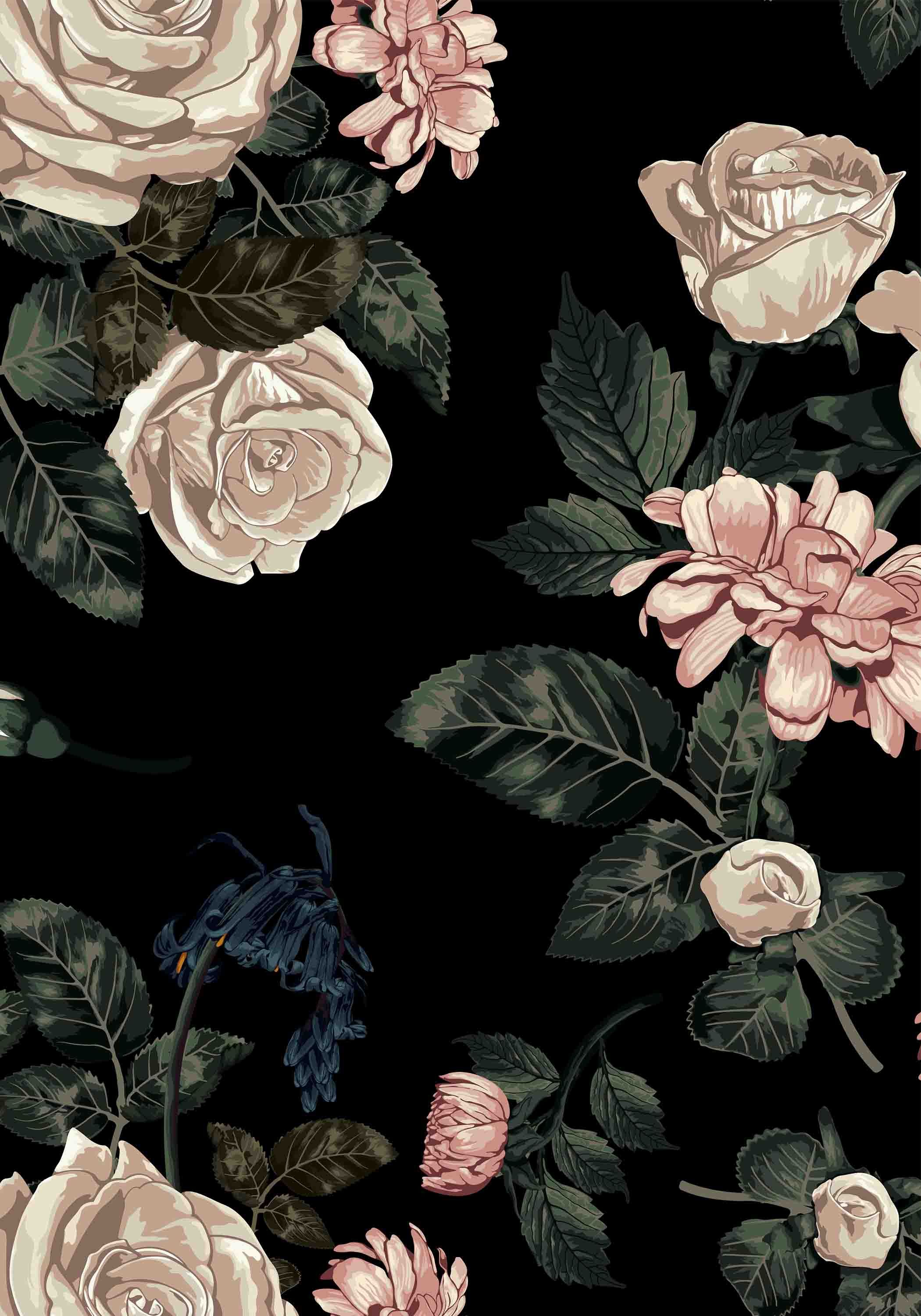 Wallpaper Floral Background