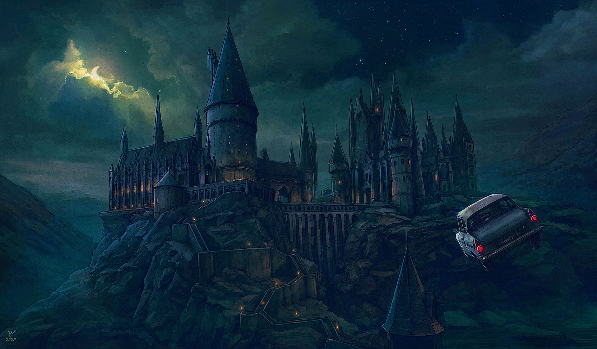 Wallpaper Hogwarts Castle Wallpapers