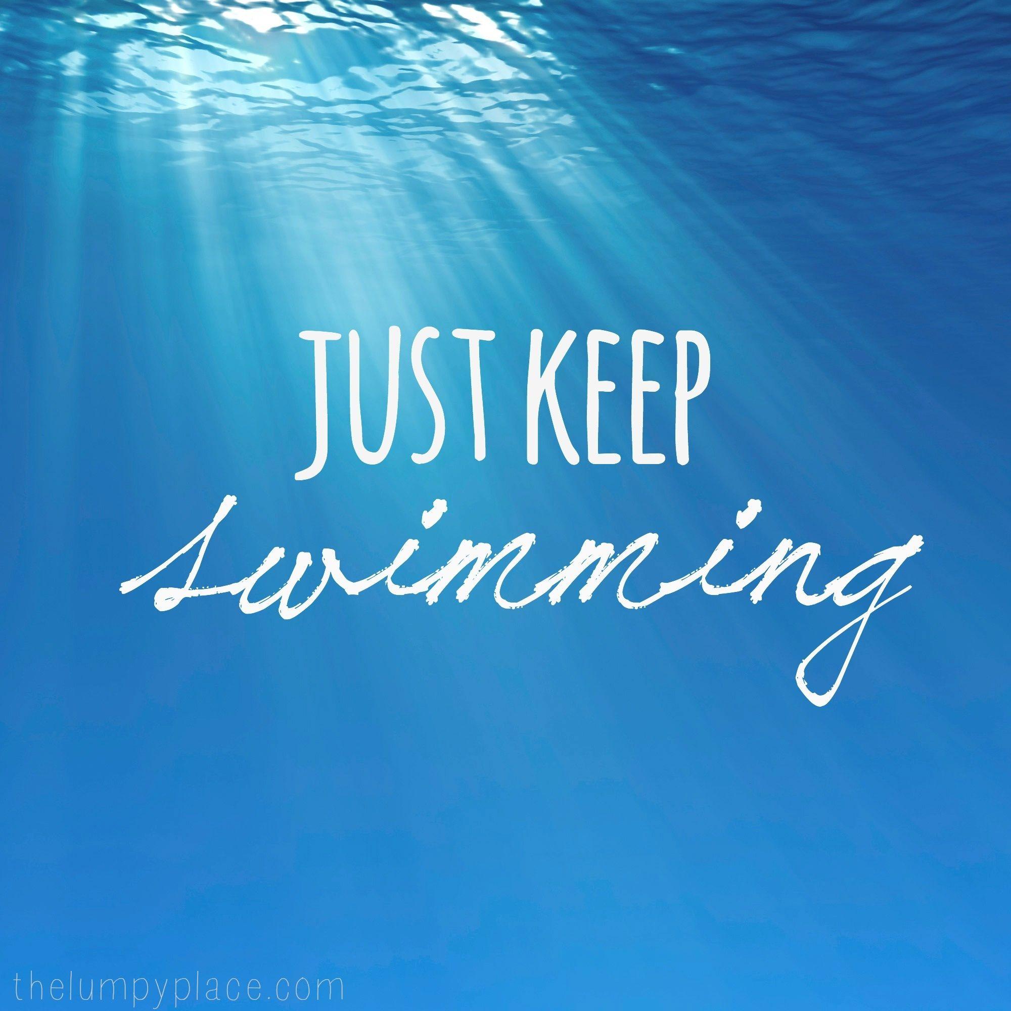 Wallpaper Just Keep Swimming Quote Wallpapers