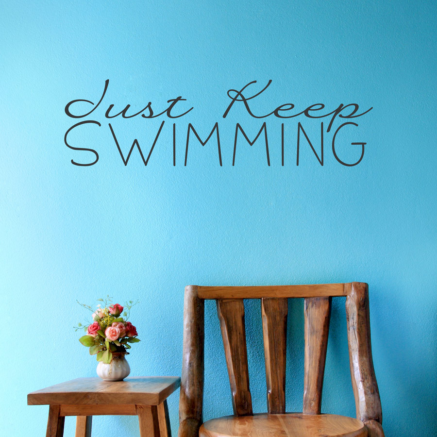 Wallpaper Just Keep Swimming Quote Wallpapers