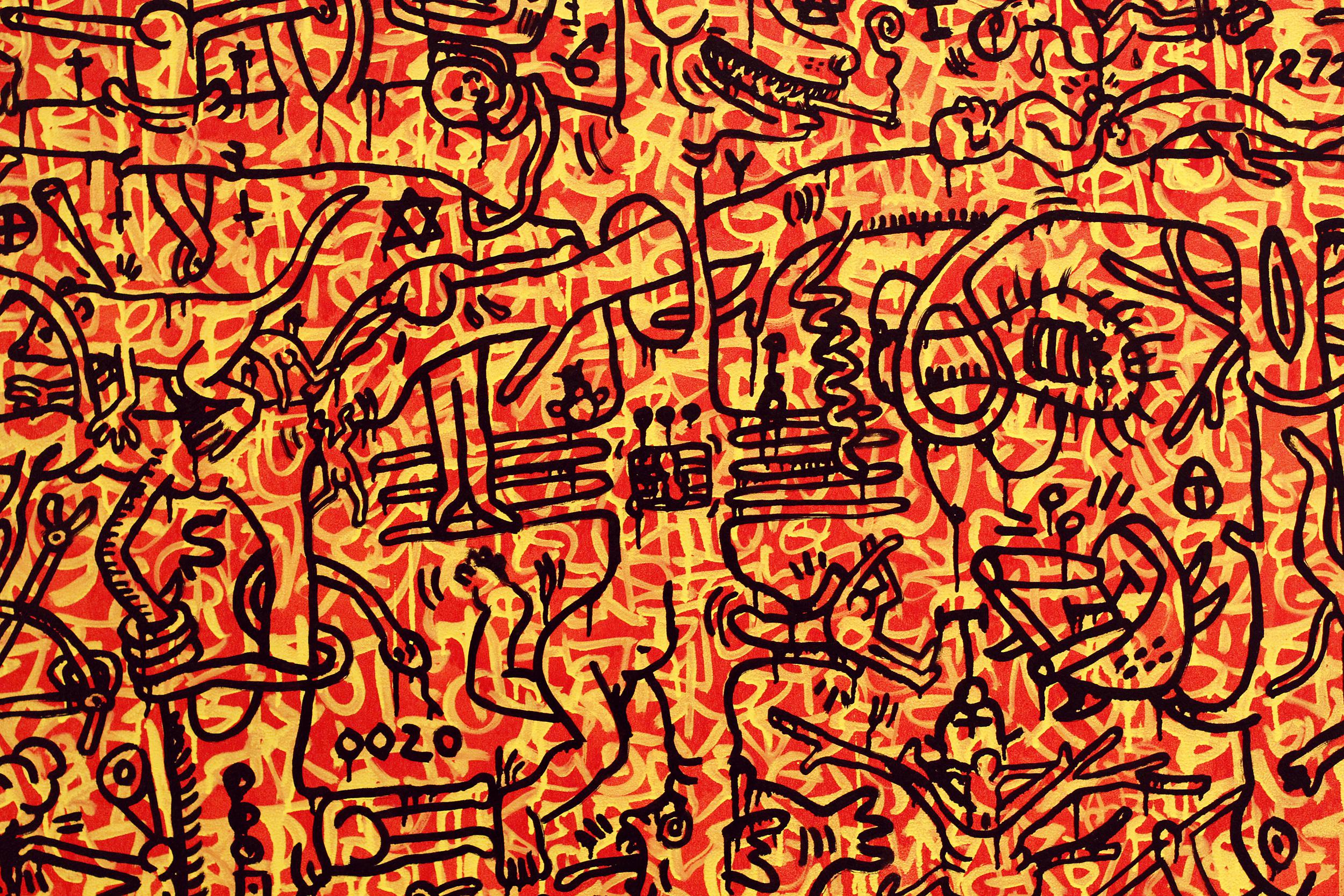 Wallpaper Keith Haring Art Wallpapers