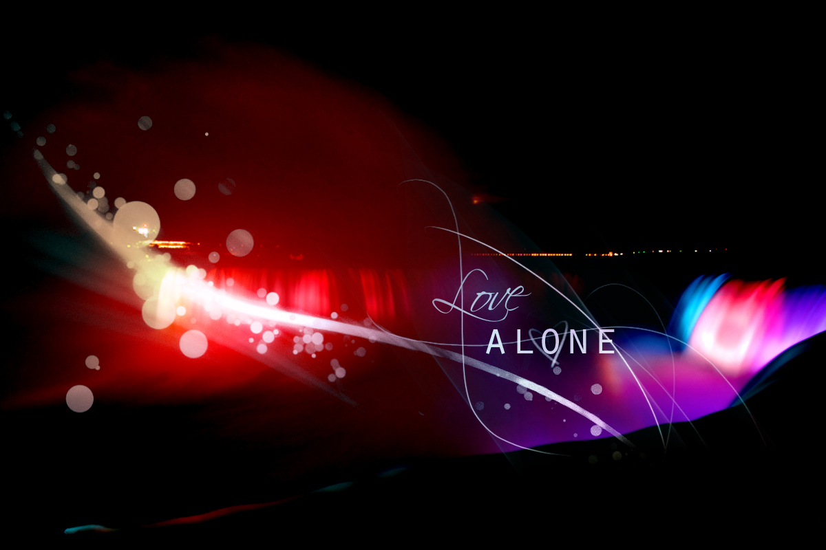 Wallpaper Love Alone Wallpapers