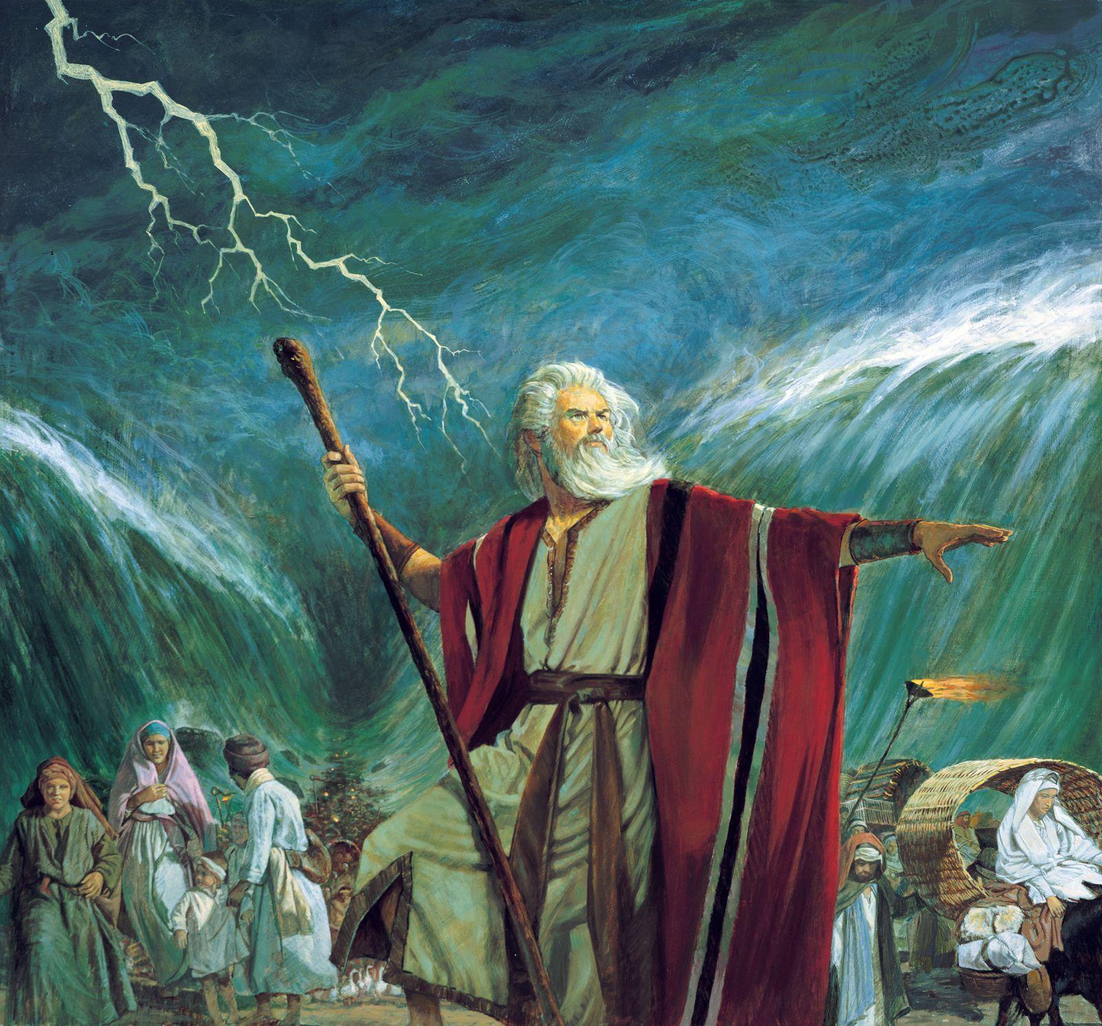 Wallpaper Moses Parting The Red Sea Wallpapers