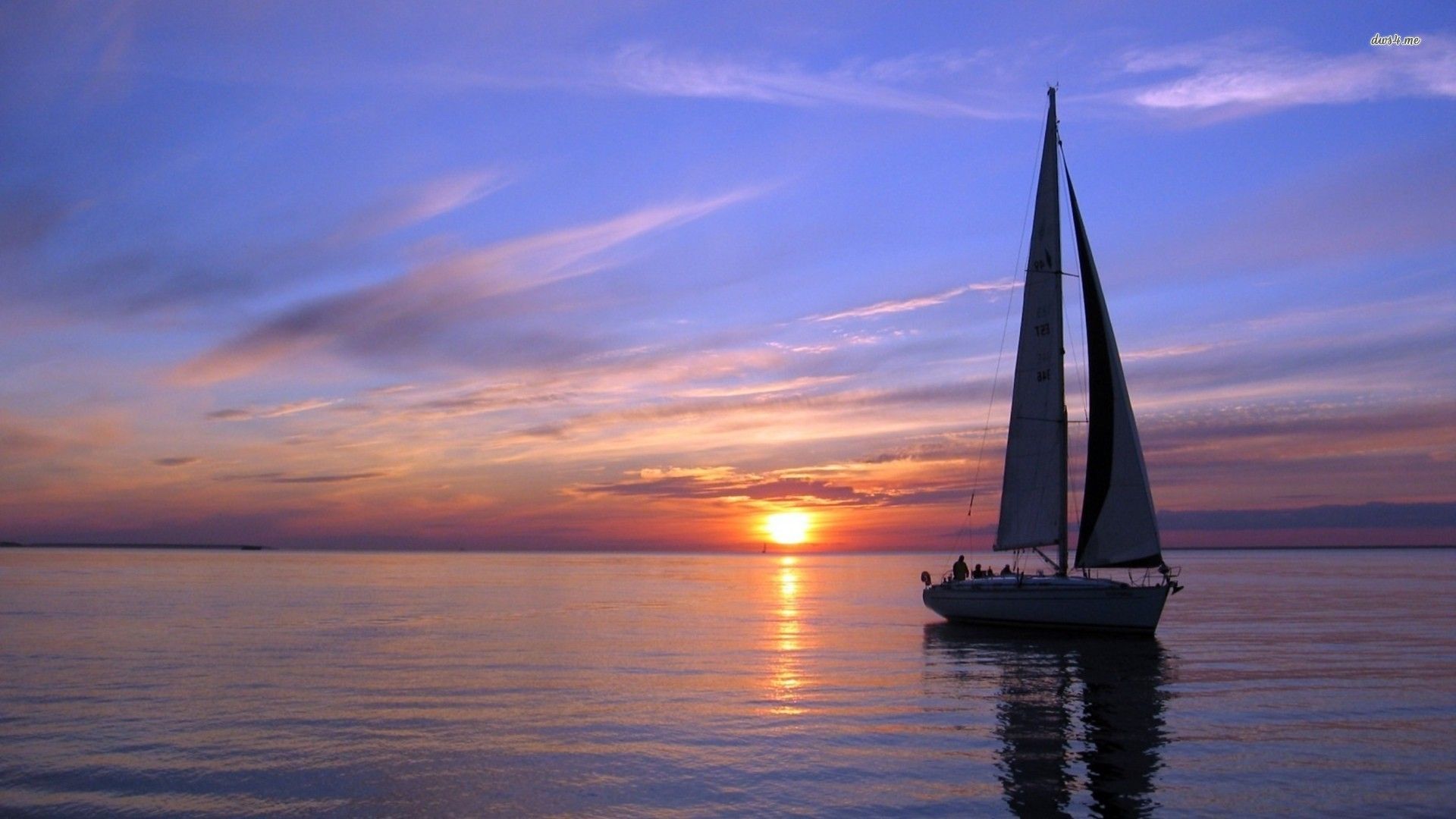 Wallpaper Sailboat Sunset Wallpapers