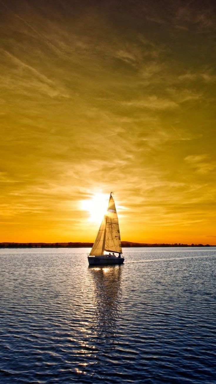 Wallpaper Sailboat Sunset Wallpapers