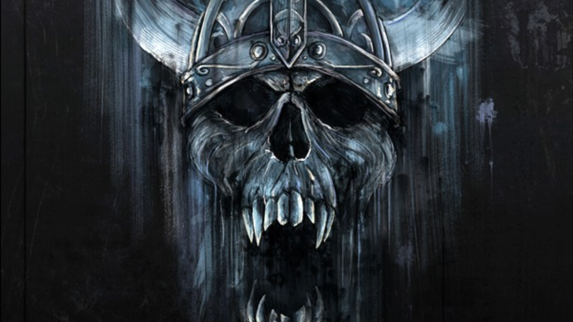 Wallpaper Skull Background