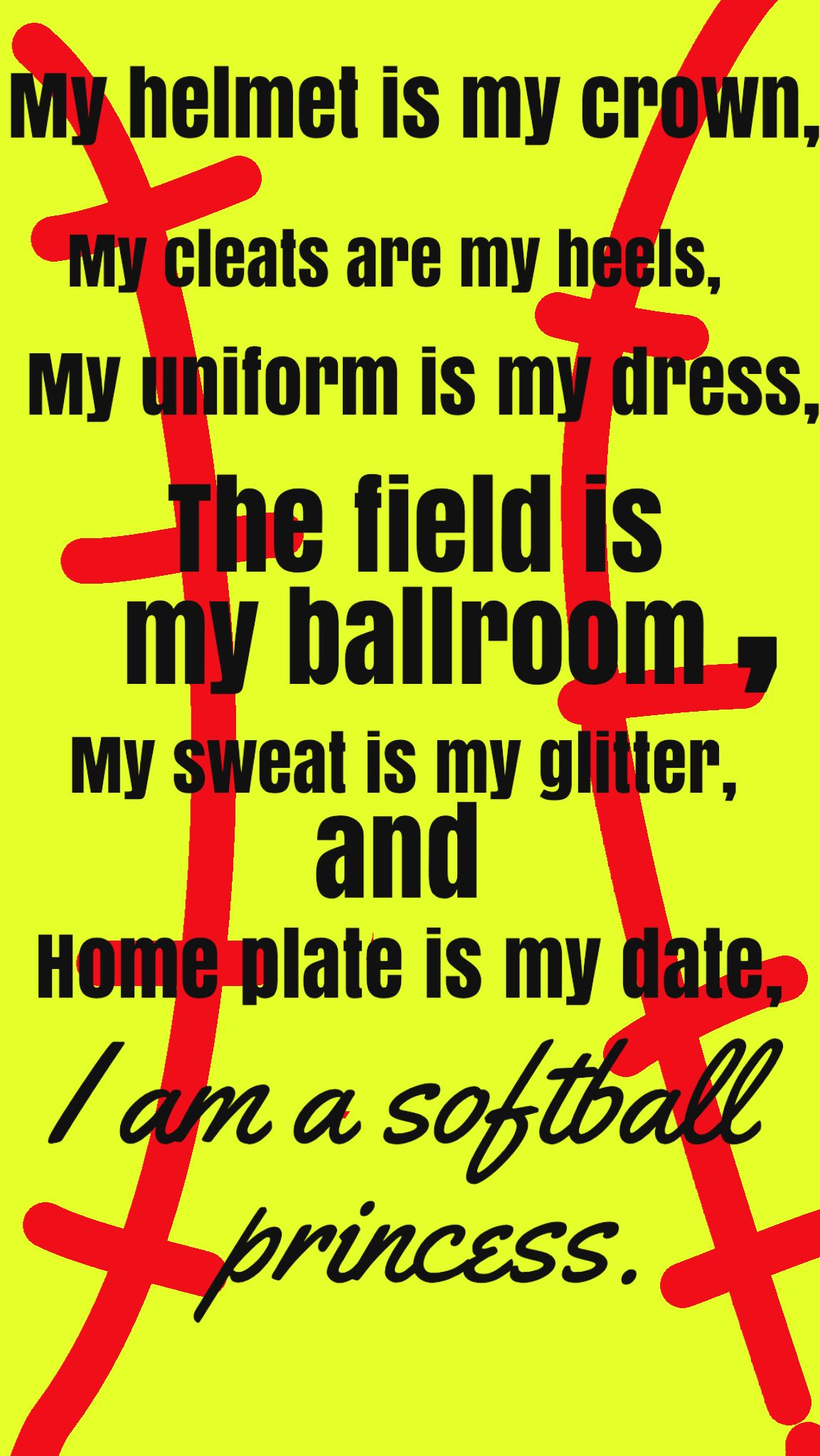 Wallpaper Softball Quotes Wallpapers