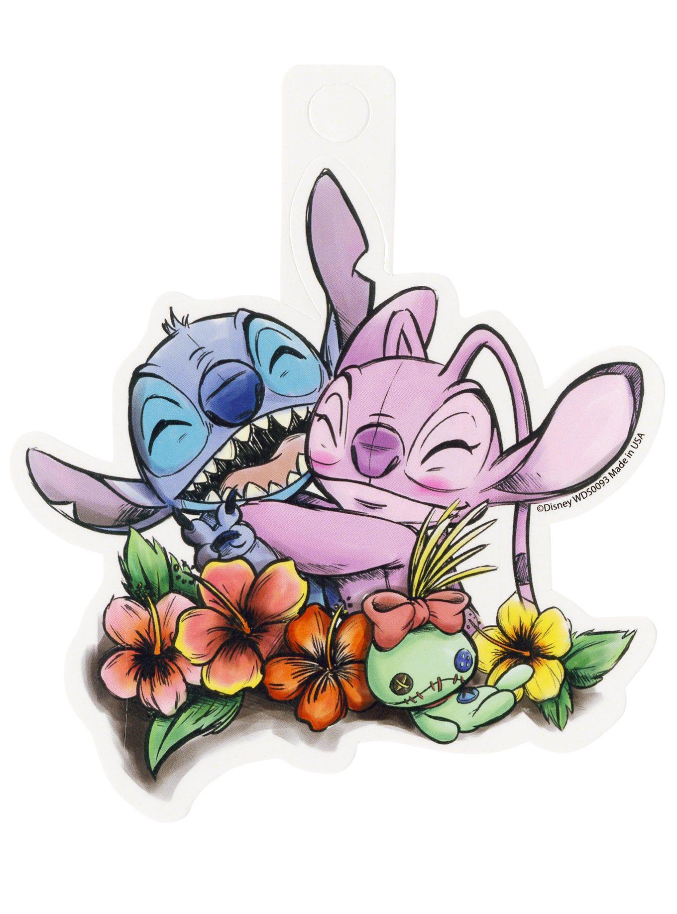 Wallpaper Stitch And Angel Wallpapers