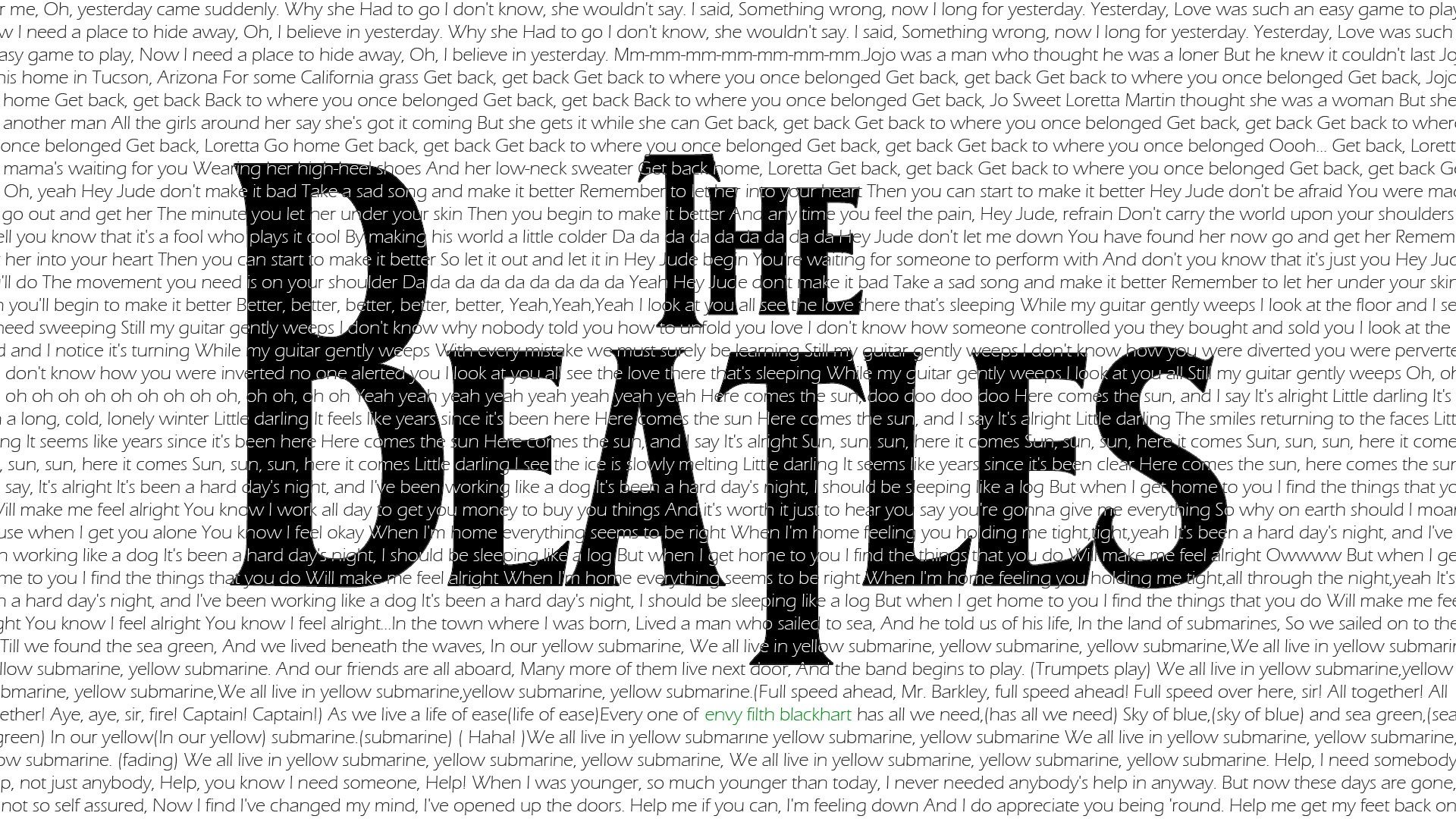 Wallpaper The Beatles Wallpapers