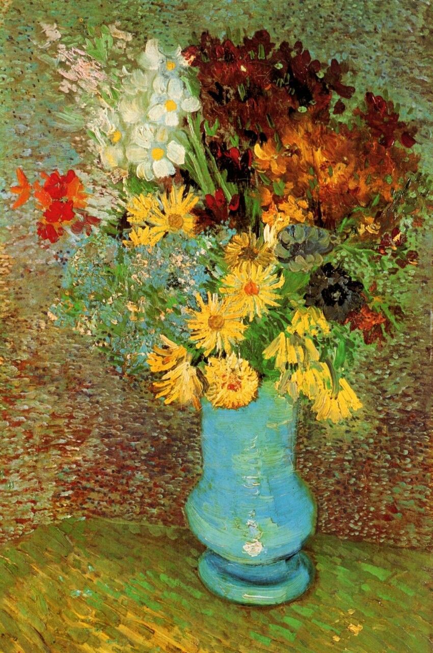 Wallpaper Van Gogh Flowers Wallpapers