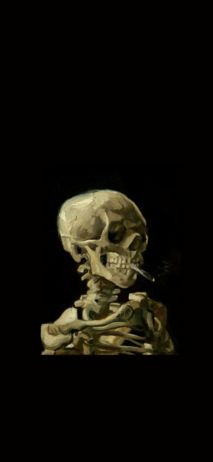 Wallpaper Van Gogh Skeleton Wallpapers