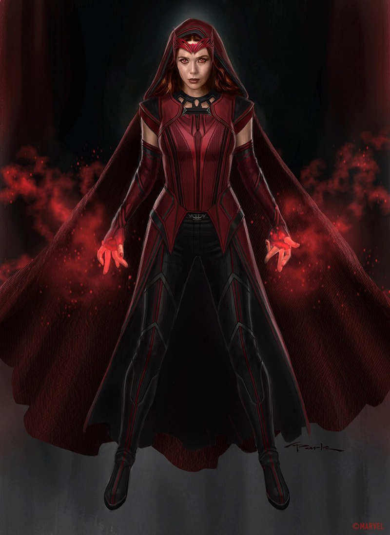 Wanda Maximoff Art Wandavision Wallpapers