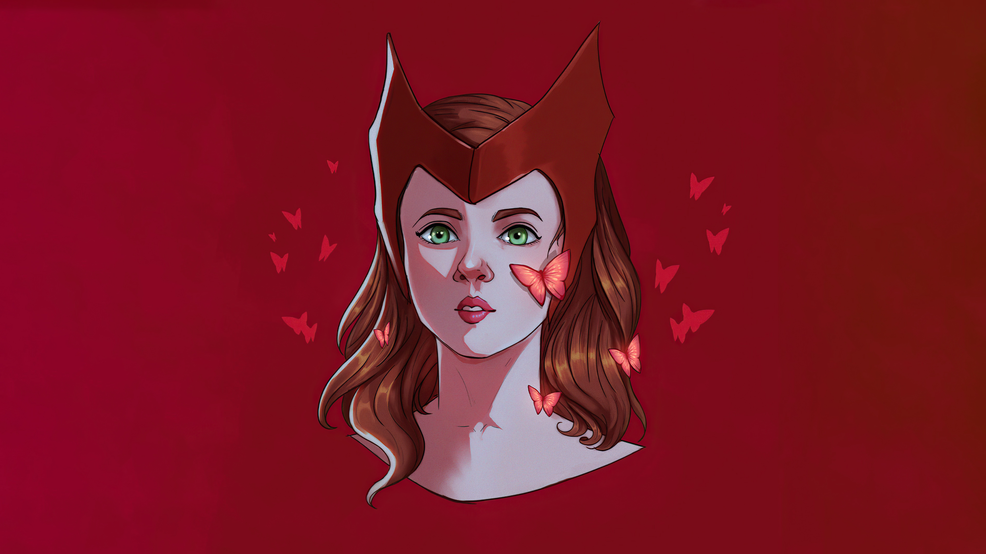 Wanda Maximoff Artwork Wallpapers