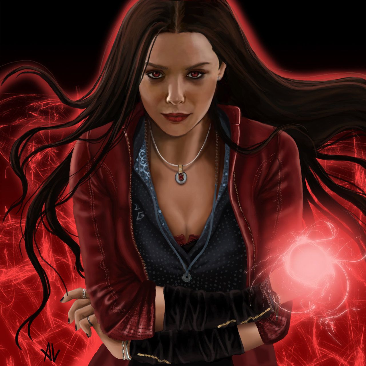 Wanda Maximoff Artwork Wallpapers