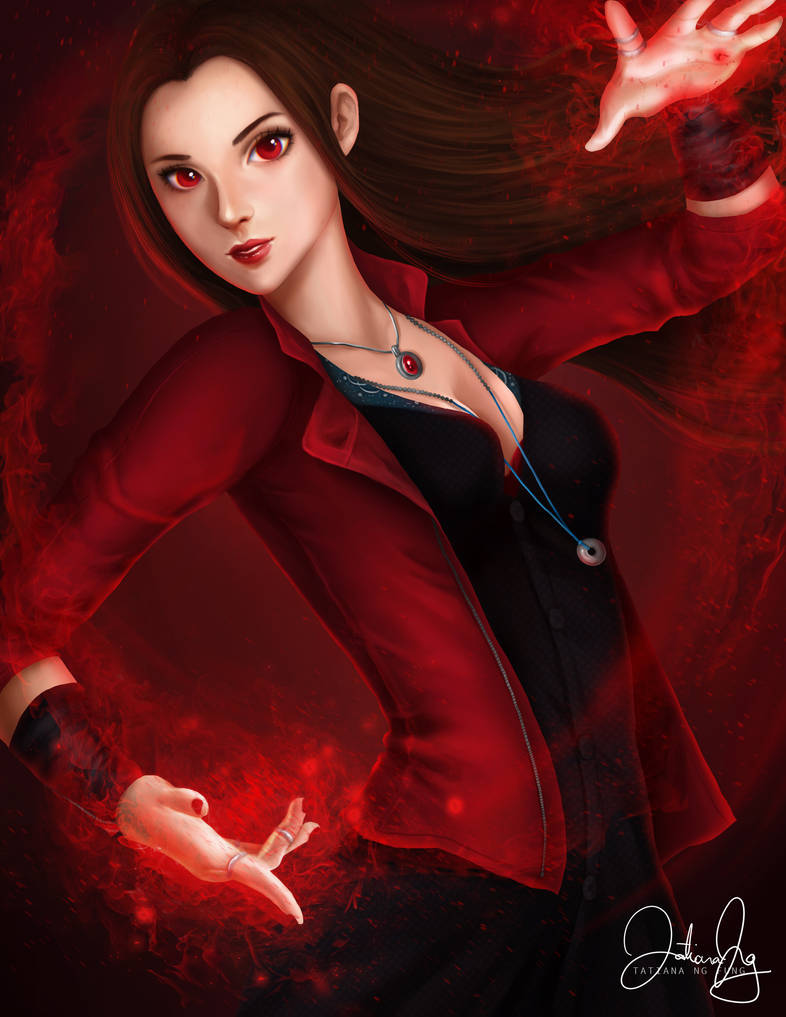 Wanda Maximoff Artwork Wallpapers