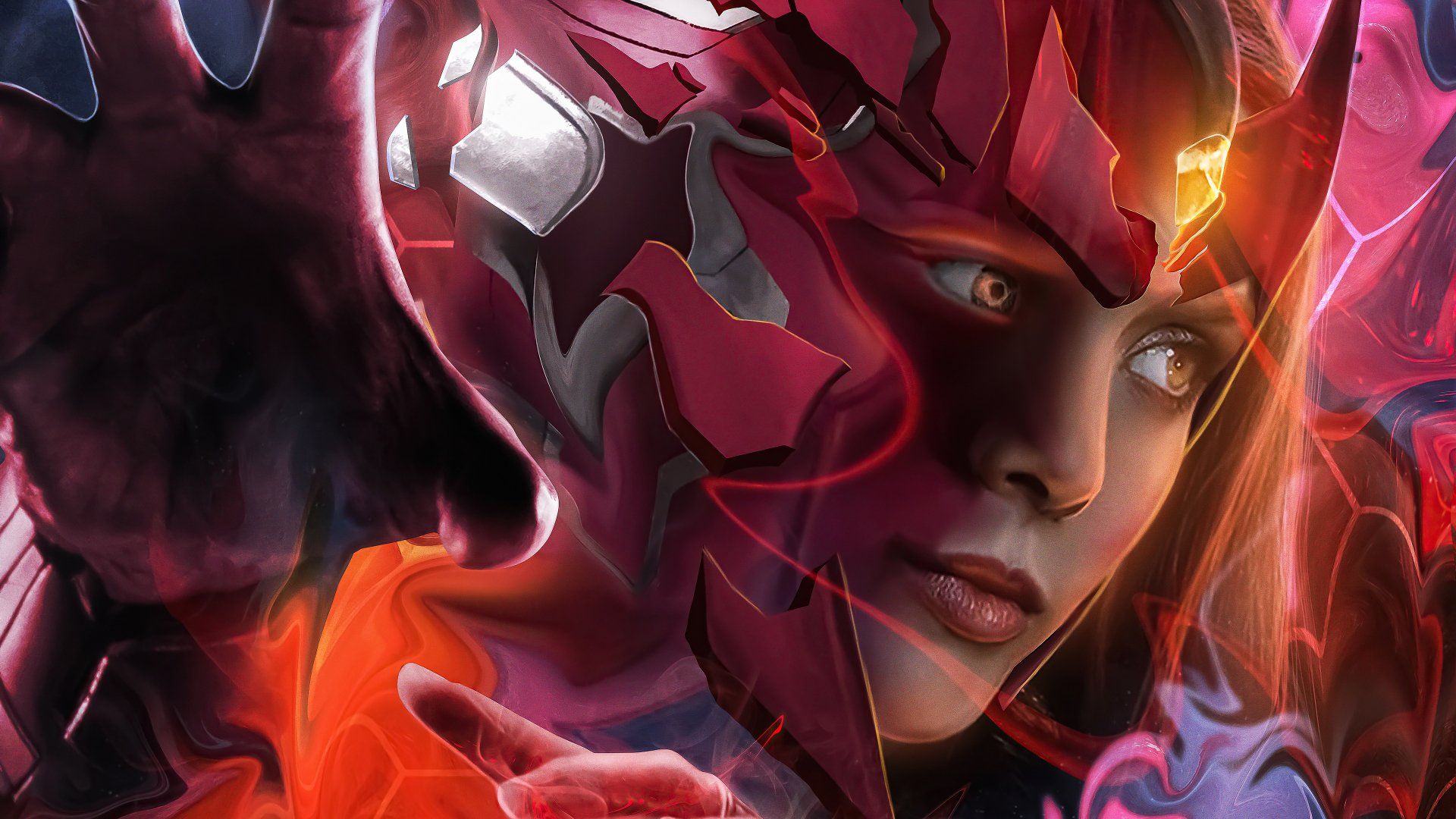 Wanda Maximoff Artwork Wallpapers