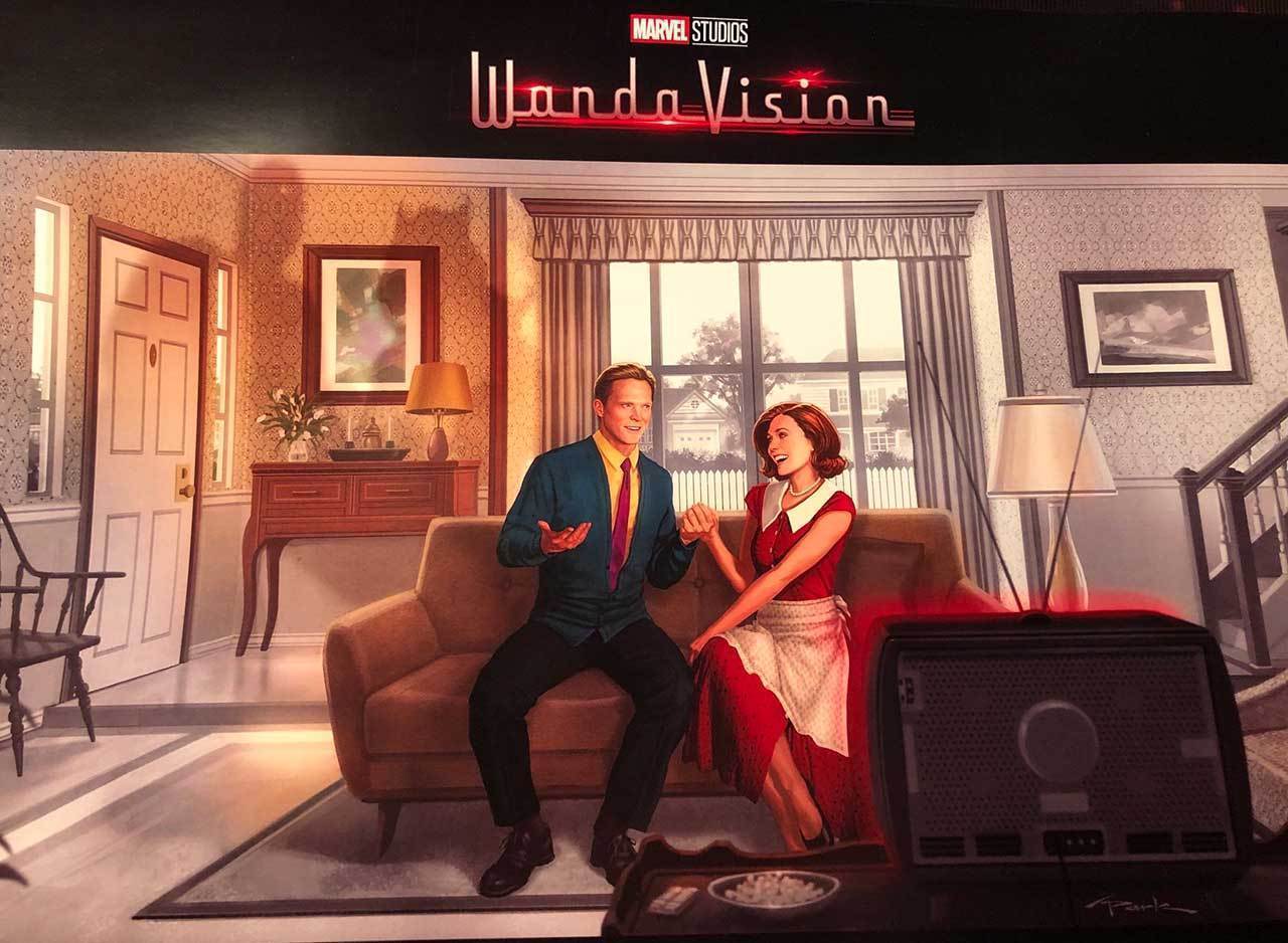 Wanda Vision 2021 Keyart Wallpapers