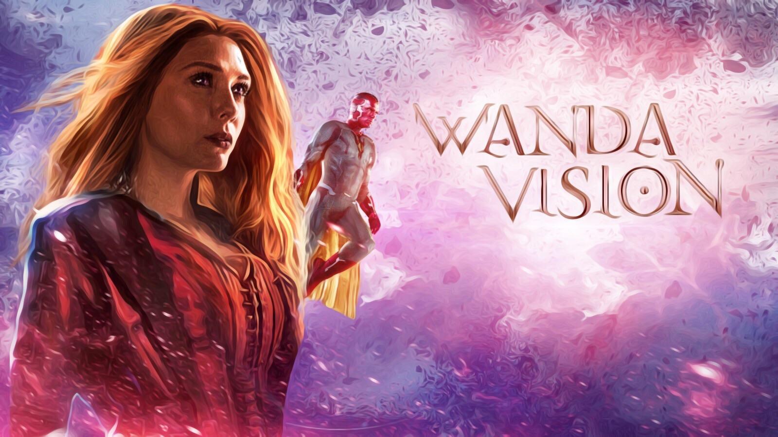 Wanda Vision Redart Wallpapers