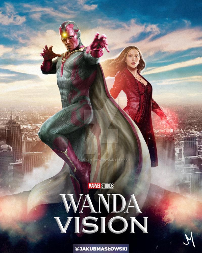 Wanda Vision Redart Wallpapers