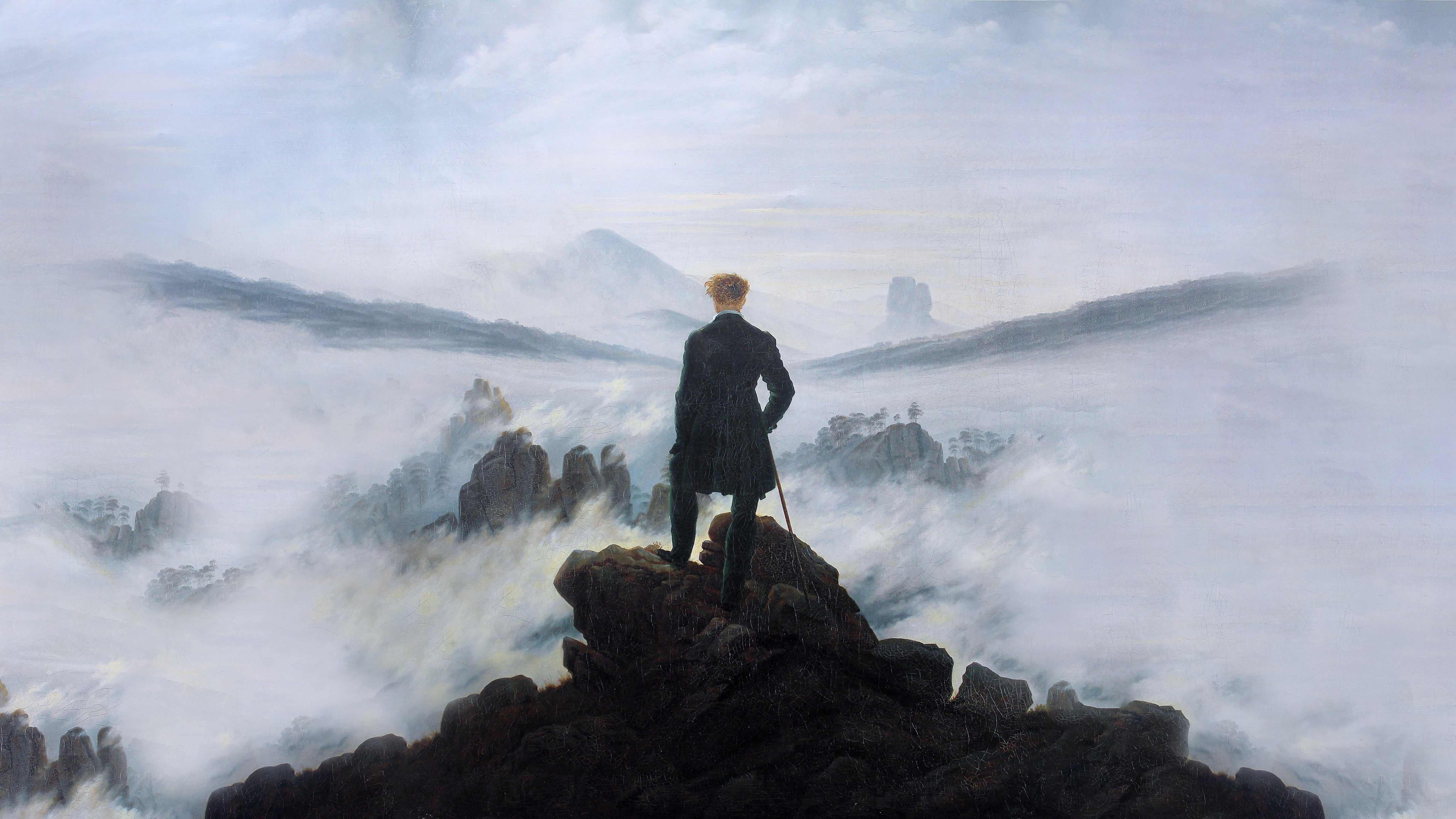 Wanderer Above The Sea Of Fog Wallpapers