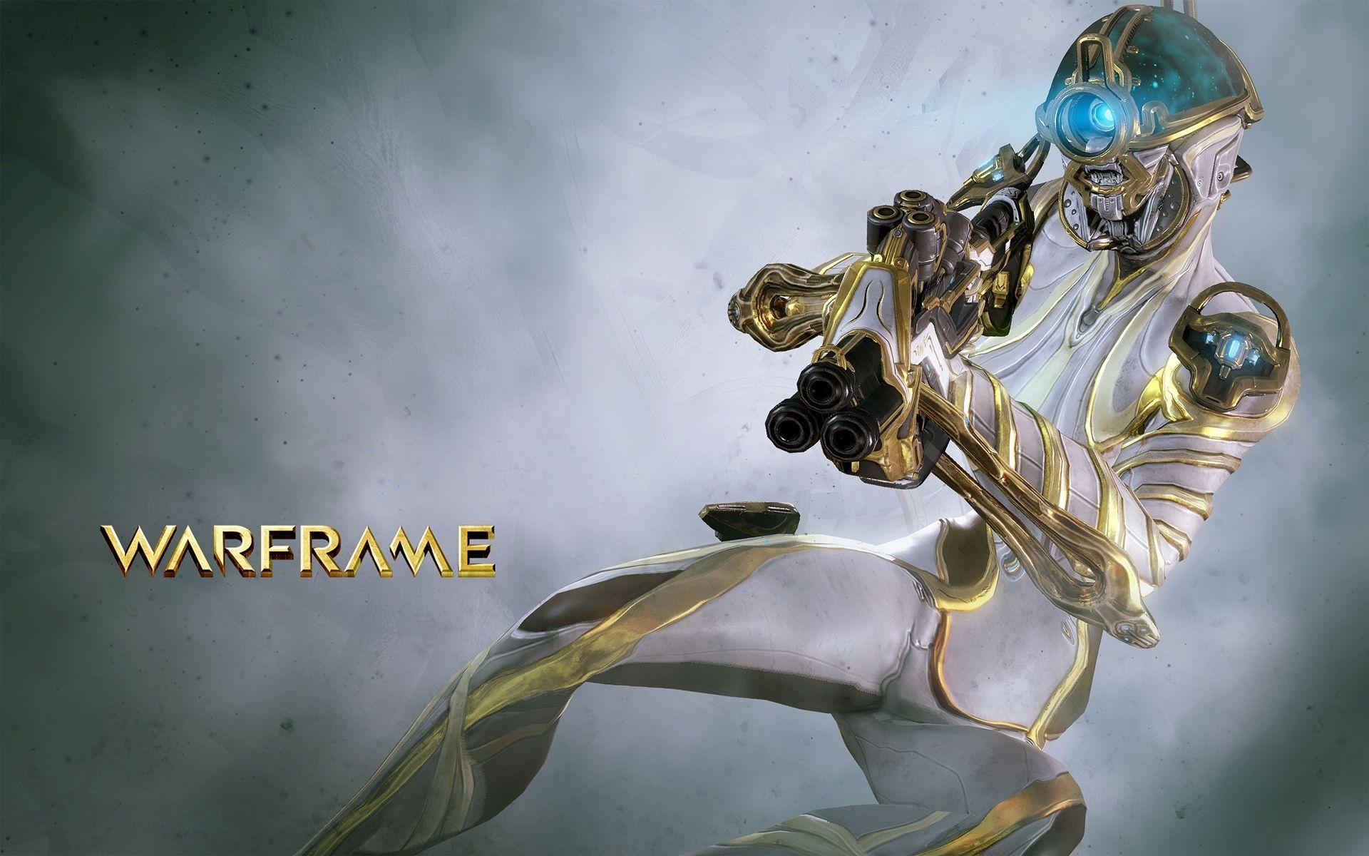 Warframe Gold Armour Wallpapers