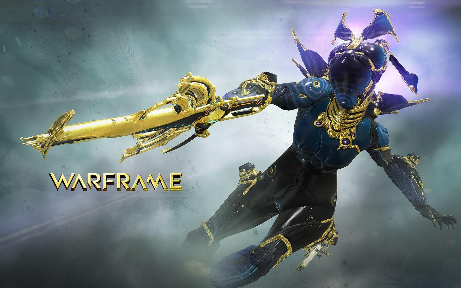 Warframe Gold Armour Wallpapers