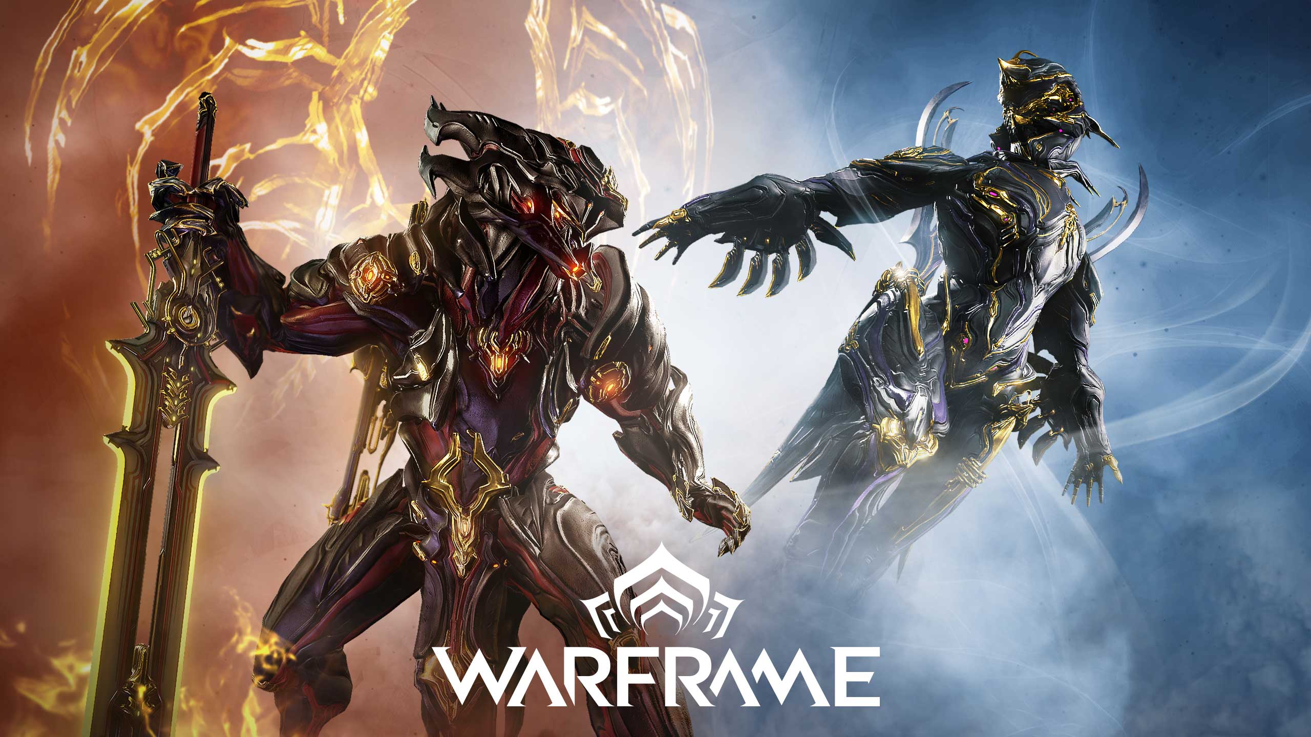 Warframe Gold Armour Wallpapers