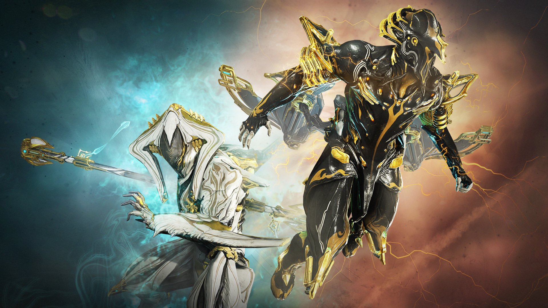 Warframe Gold Armour Wallpapers