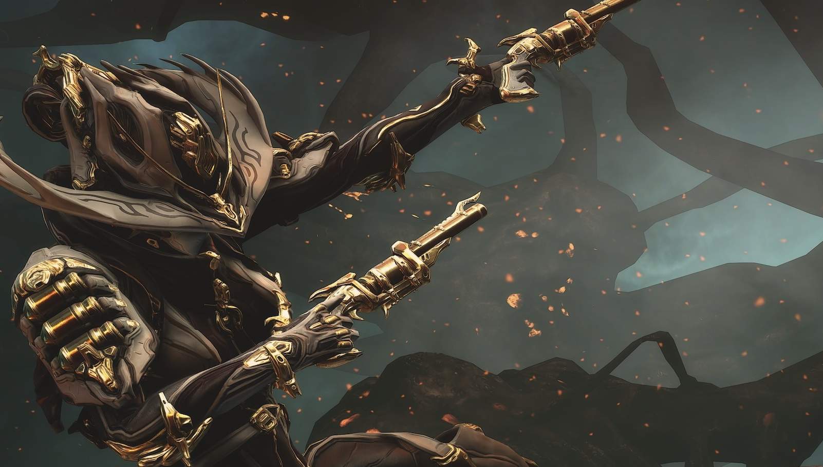 Warframe Gold Armour Wallpapers