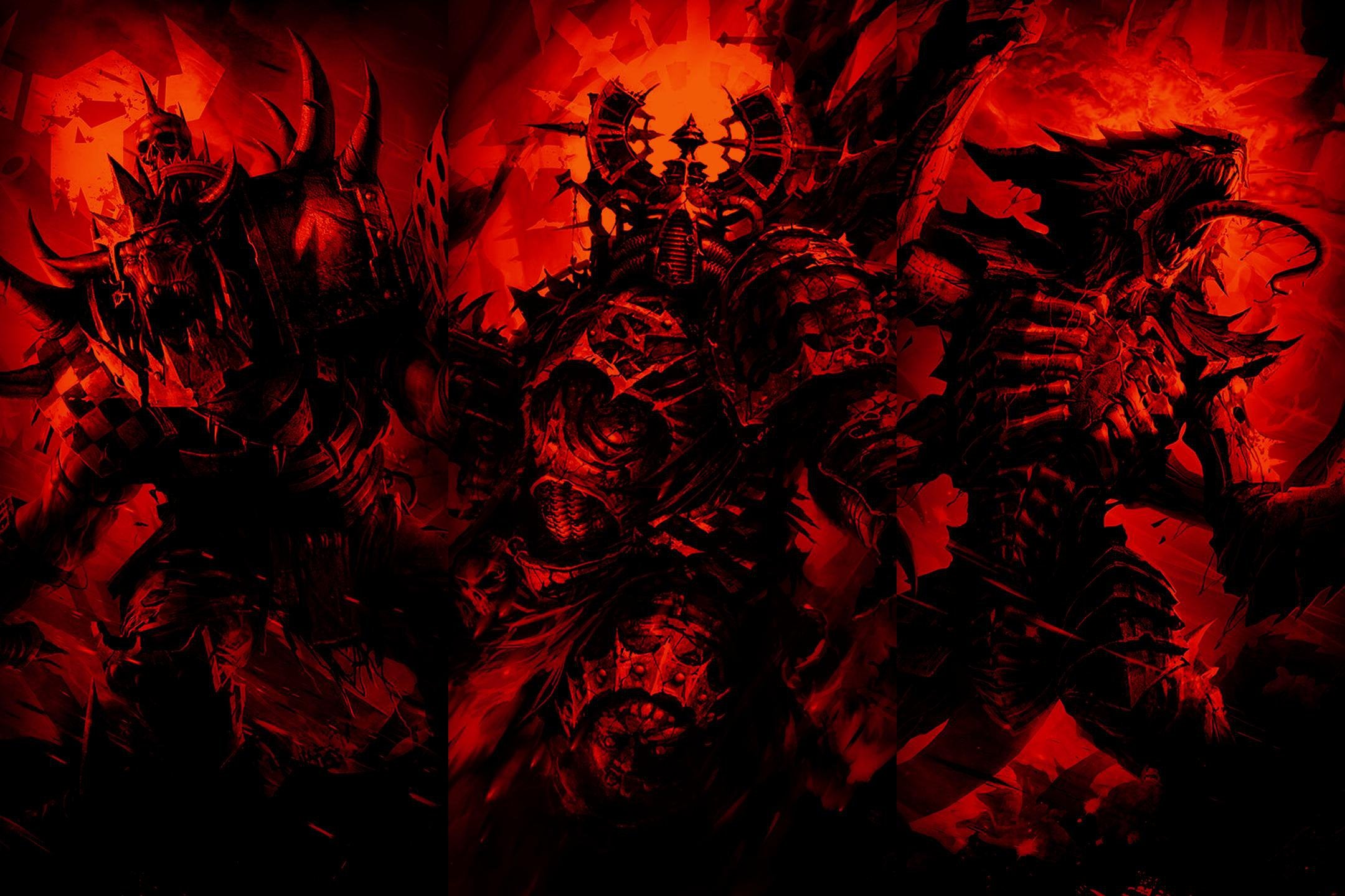 Warhammer 40K Dual Screen Wallpapers