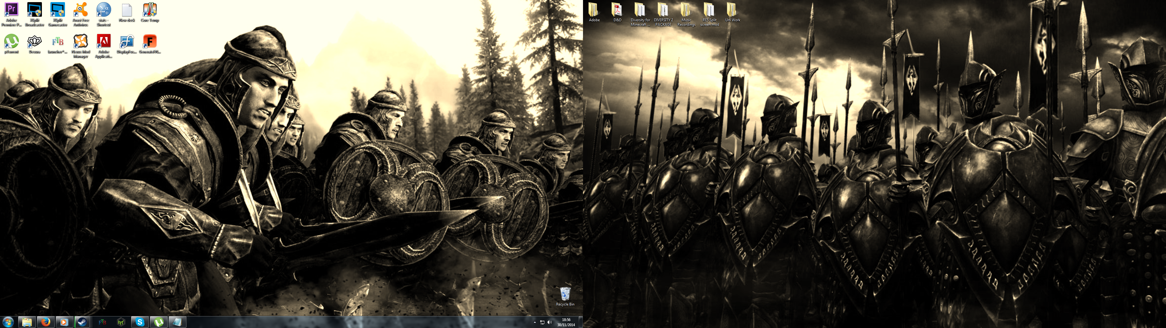 Warhammer 40K Dual Screen Wallpapers