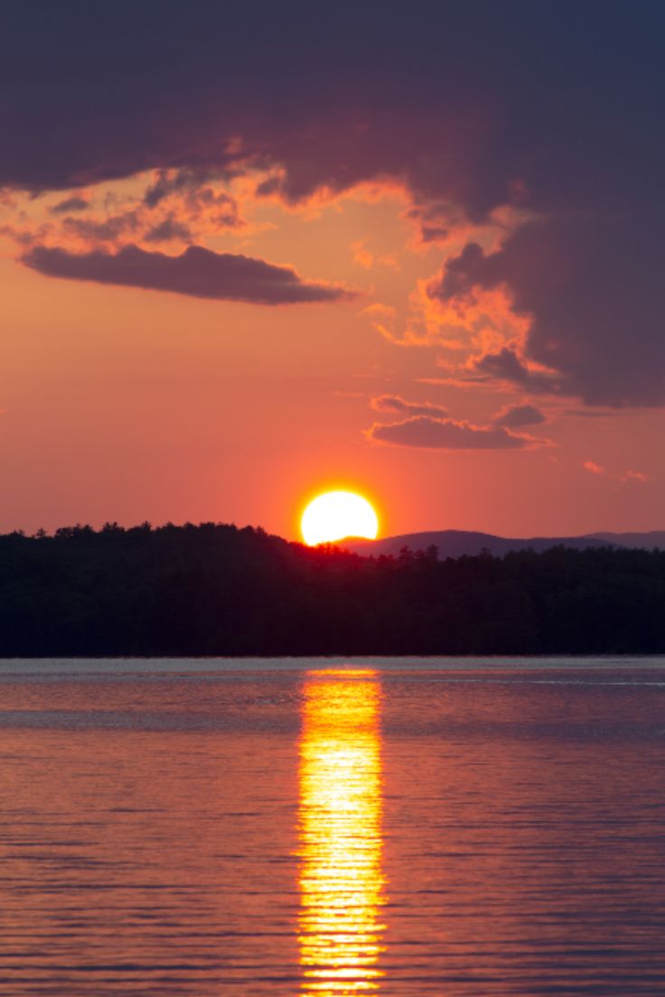 Warm Cloudy Evening Sunrise Wallpapers