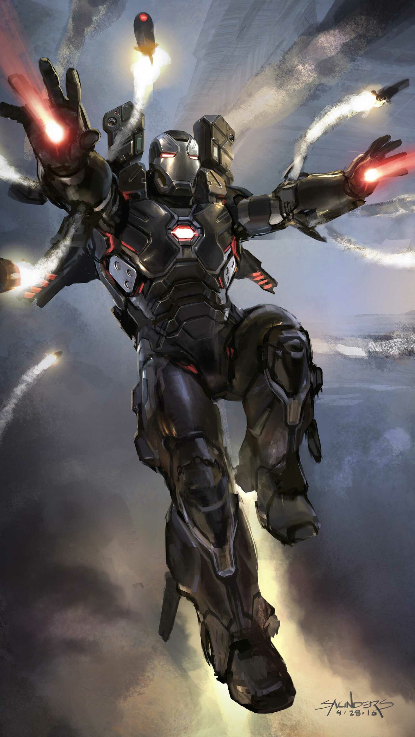 Warmachine In Avengers Endgame Wallpapers