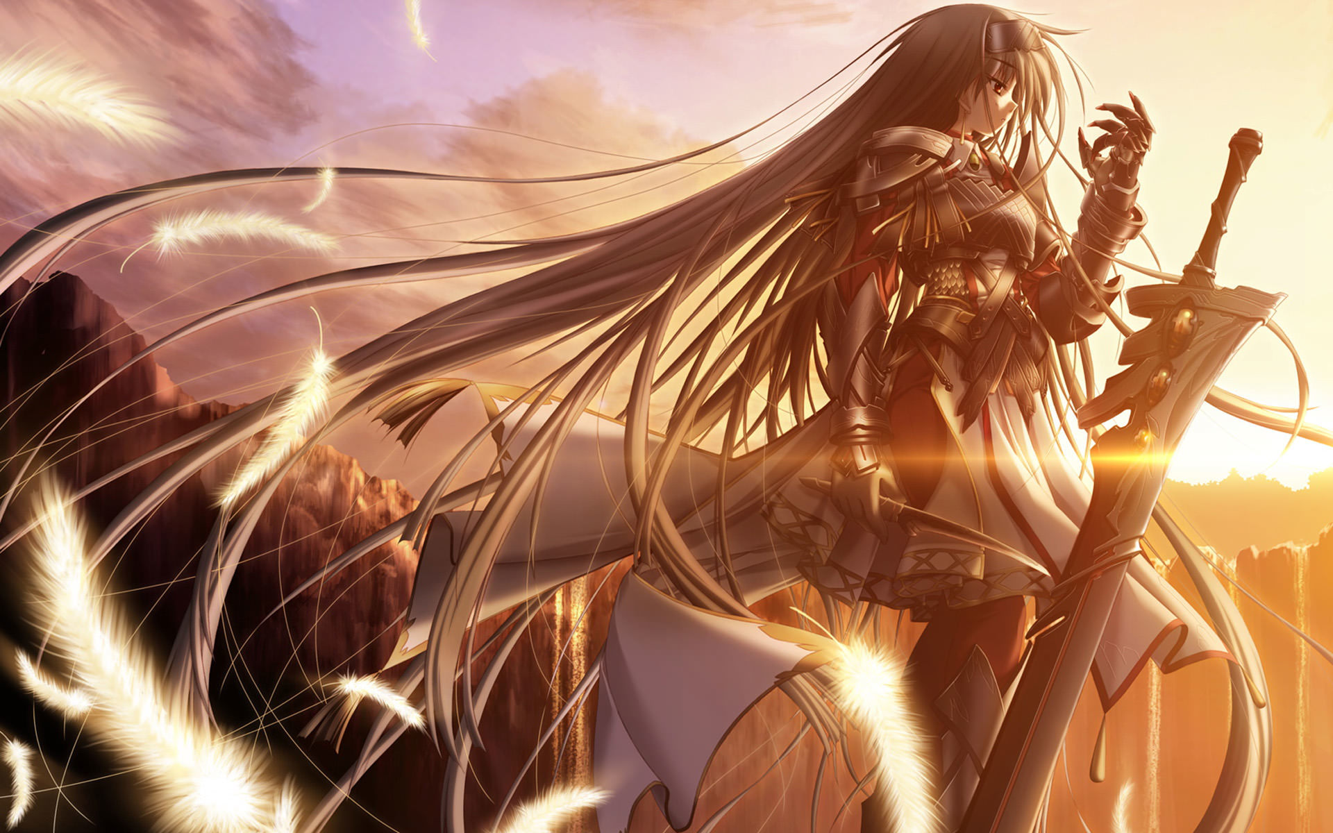 Warrior Anime Women Wallpapers