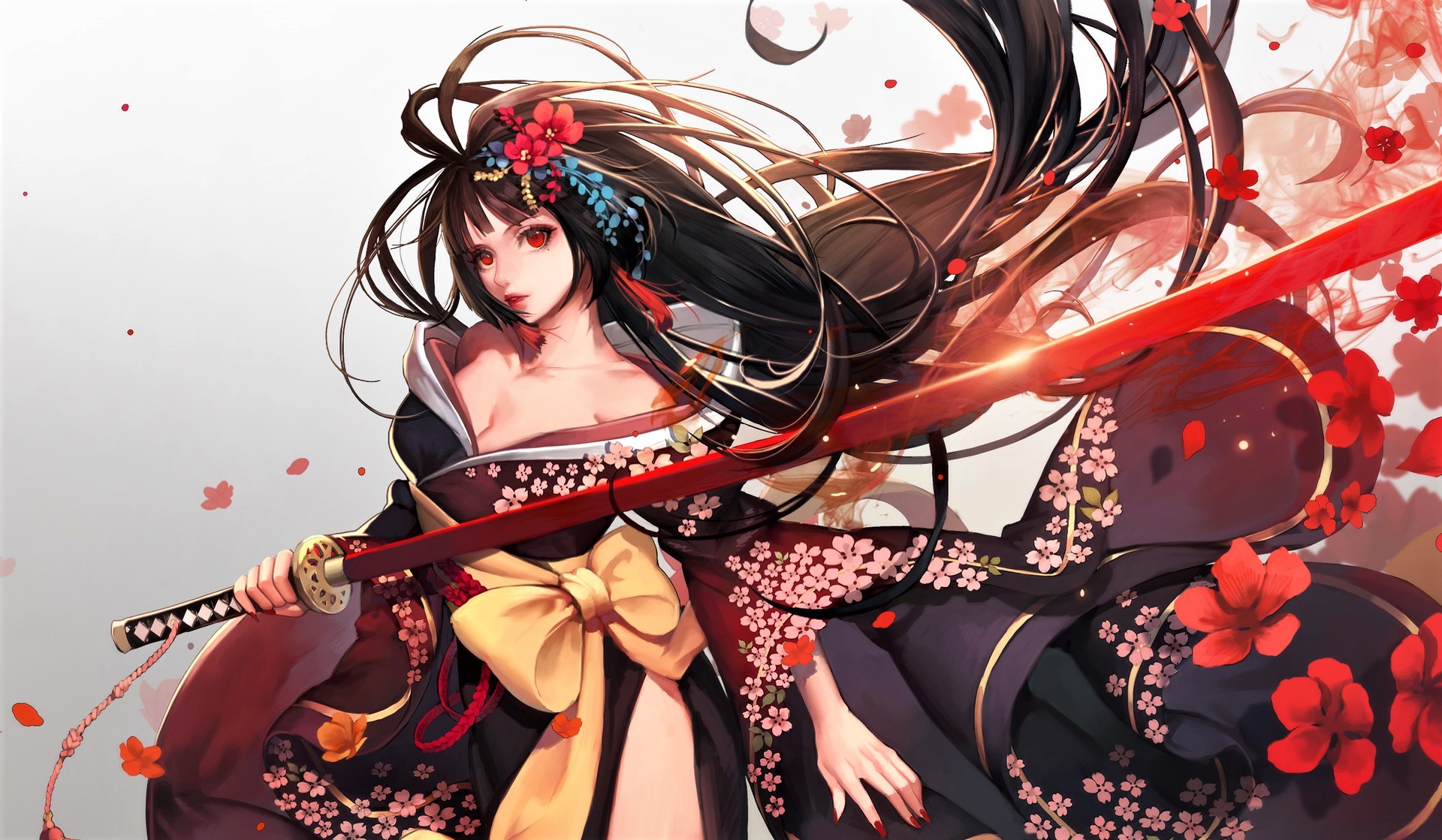 Warrior Anime Women Wallpapers