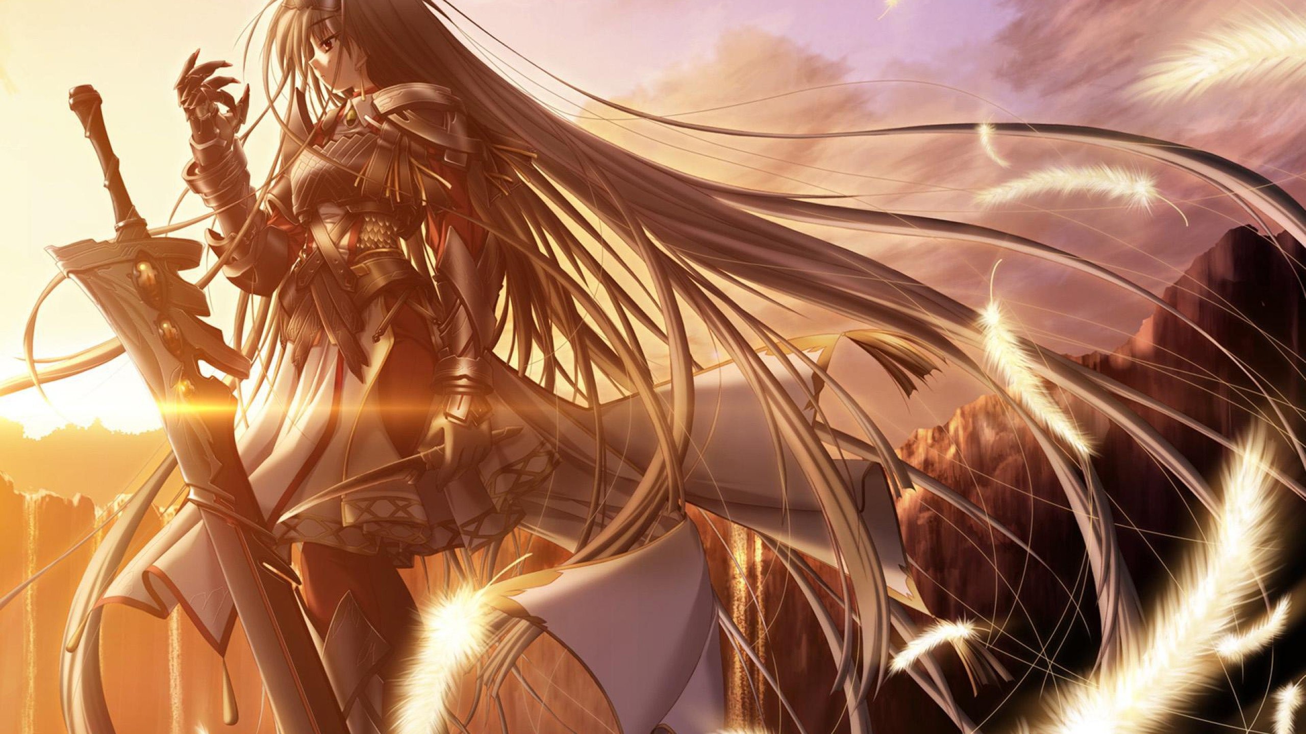 Warrior Anime Women Wallpapers