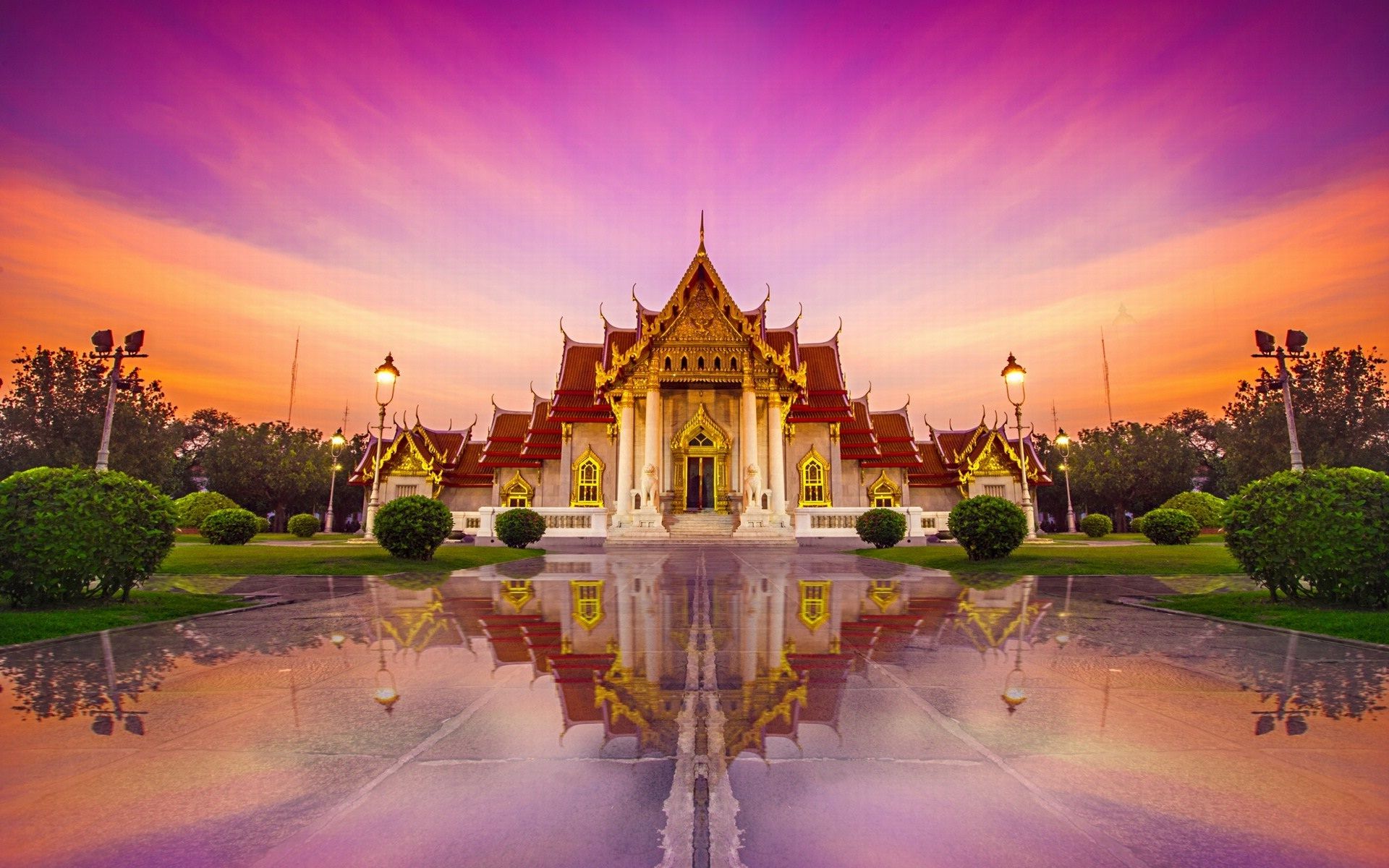 Wat Benchamabophit Wallpapers