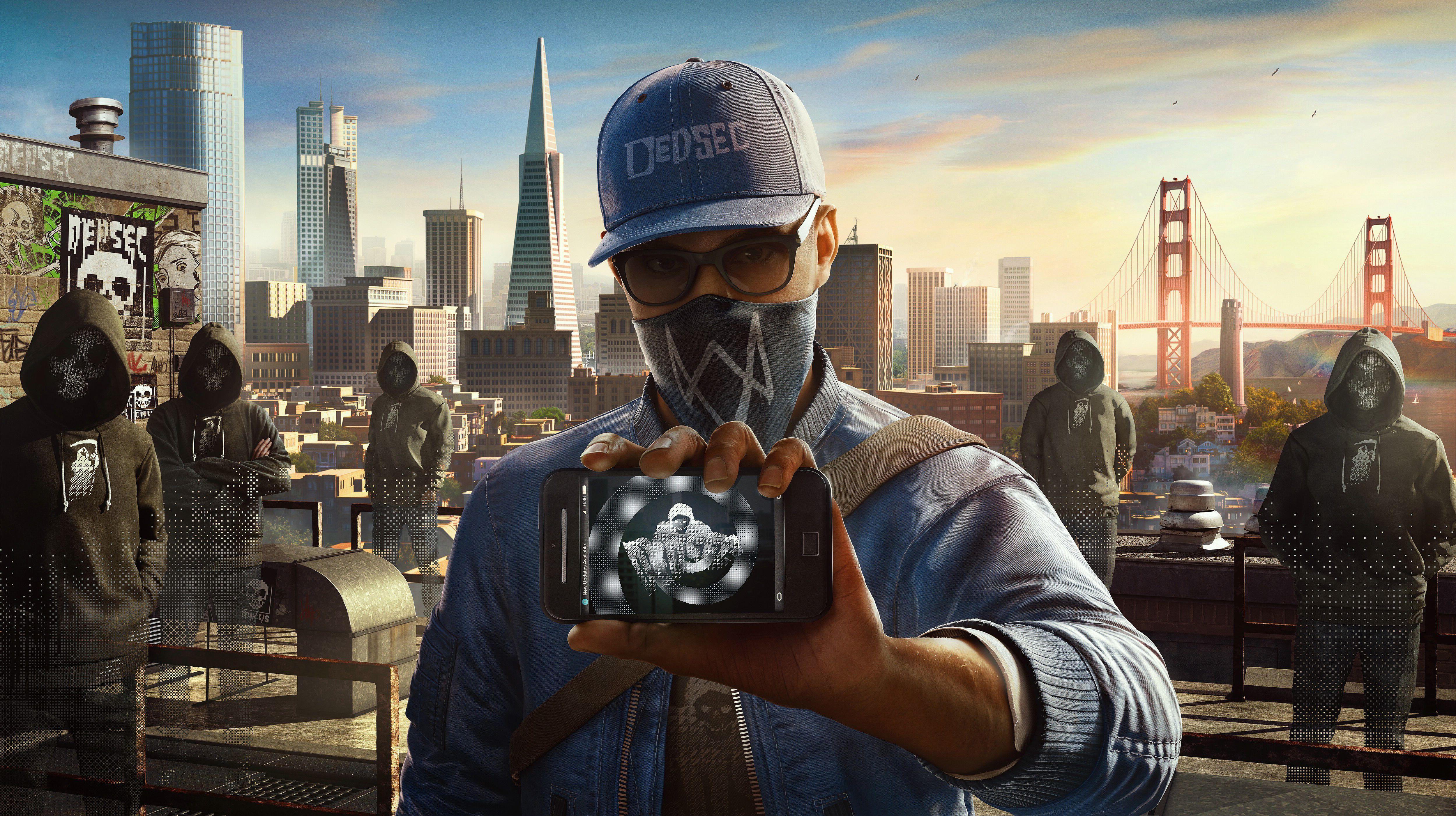 Watch Dogs 2 Minimal Wallpapers