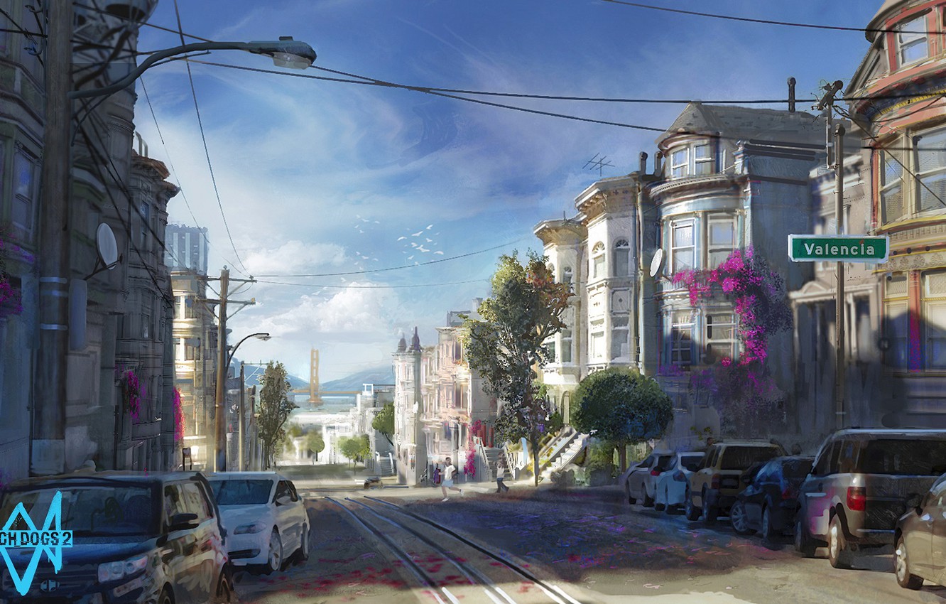 Watch Dogs 2 Skyline Wallpapers