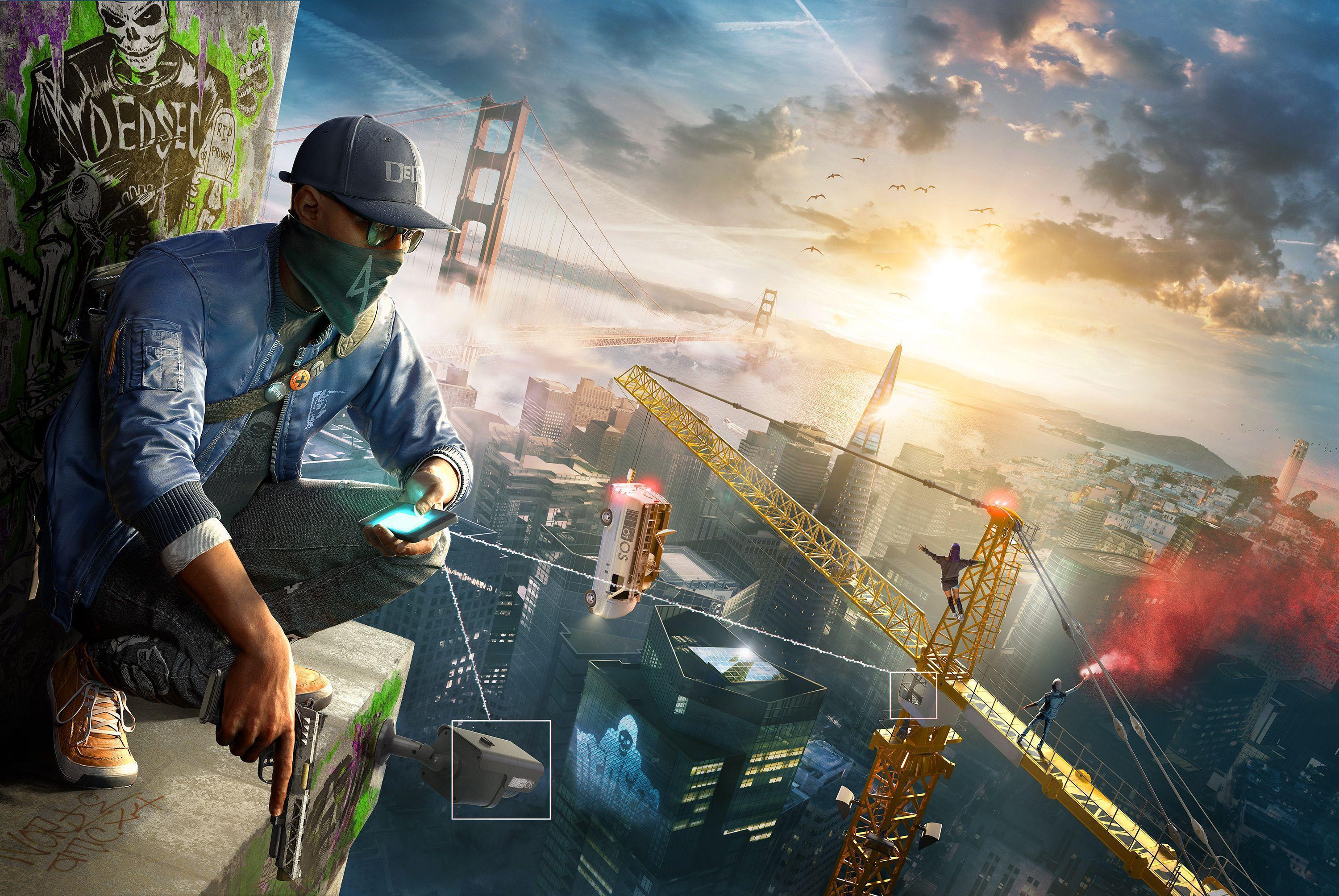 Watch Dogs 2 Skyline Wallpapers