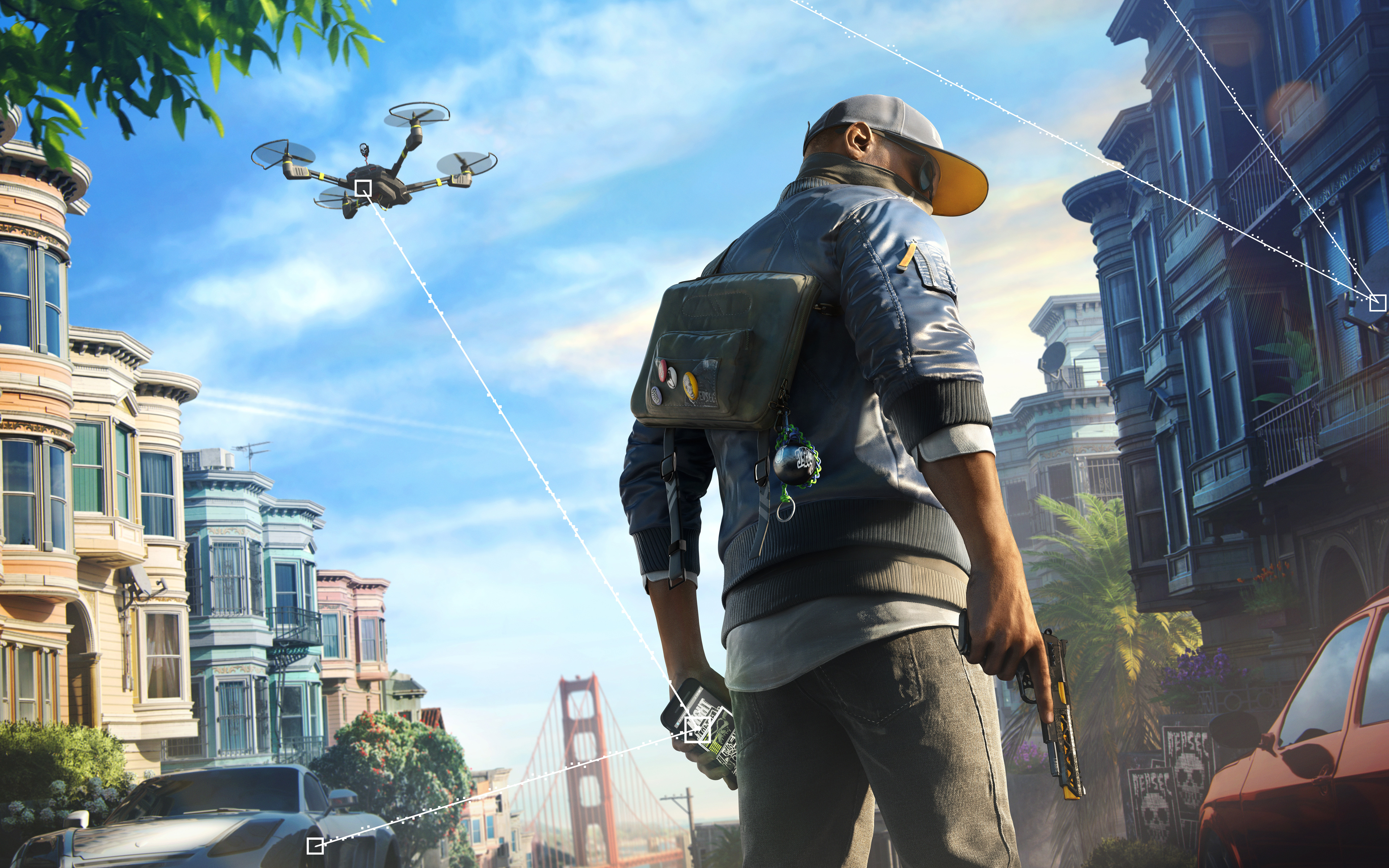 Watch Dogs 2 Skyline Wallpapers