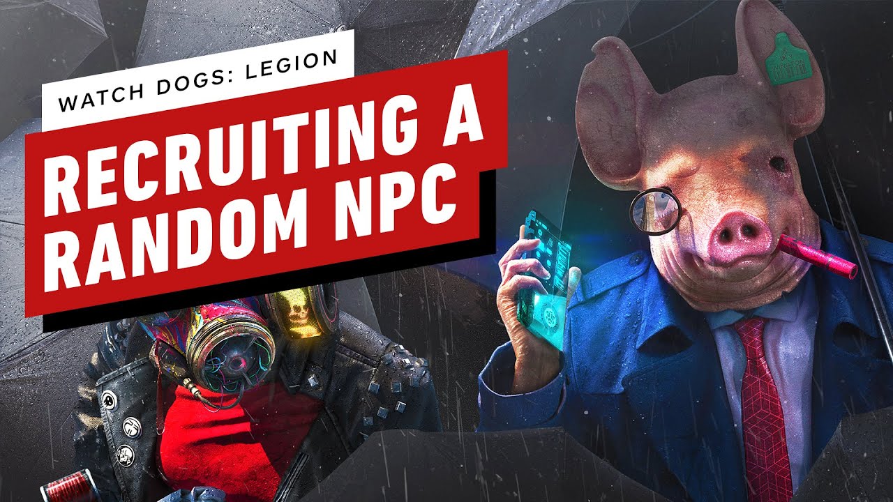 Watch Dogs Legion Recruits Wallpapers