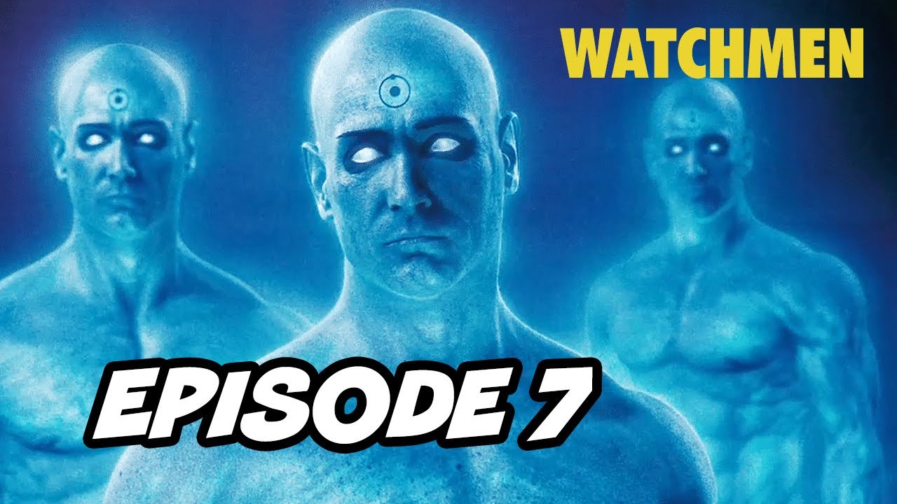 Watchmen Hbo Dr Manhattan Logo Wallpapers