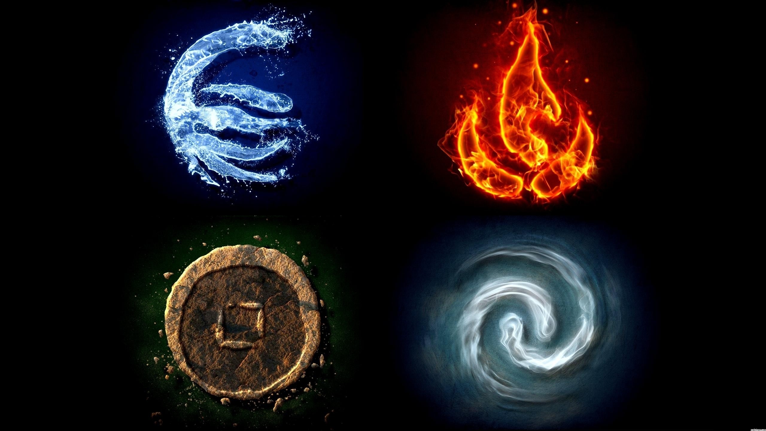 Water And Fire Wallpapers