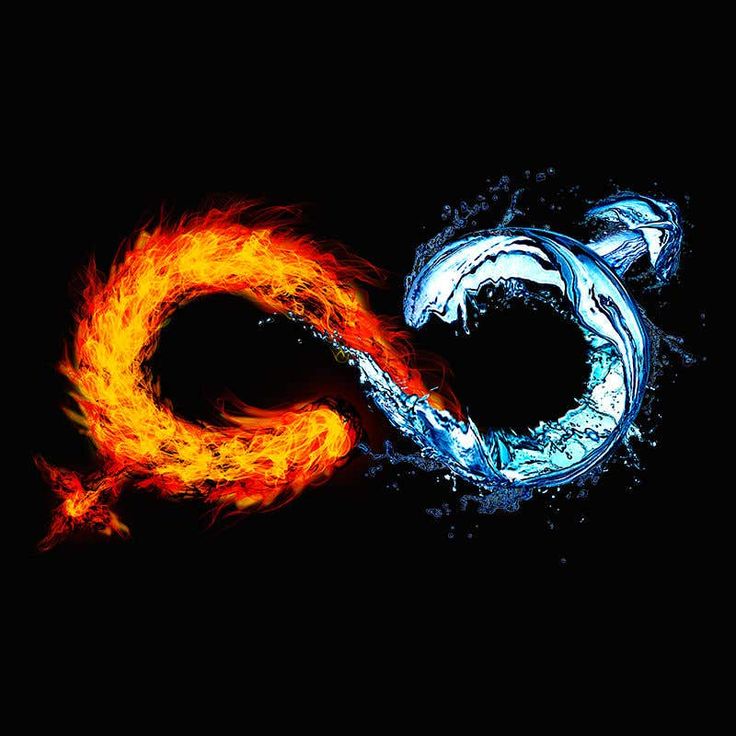 Water And Fire Wallpapers